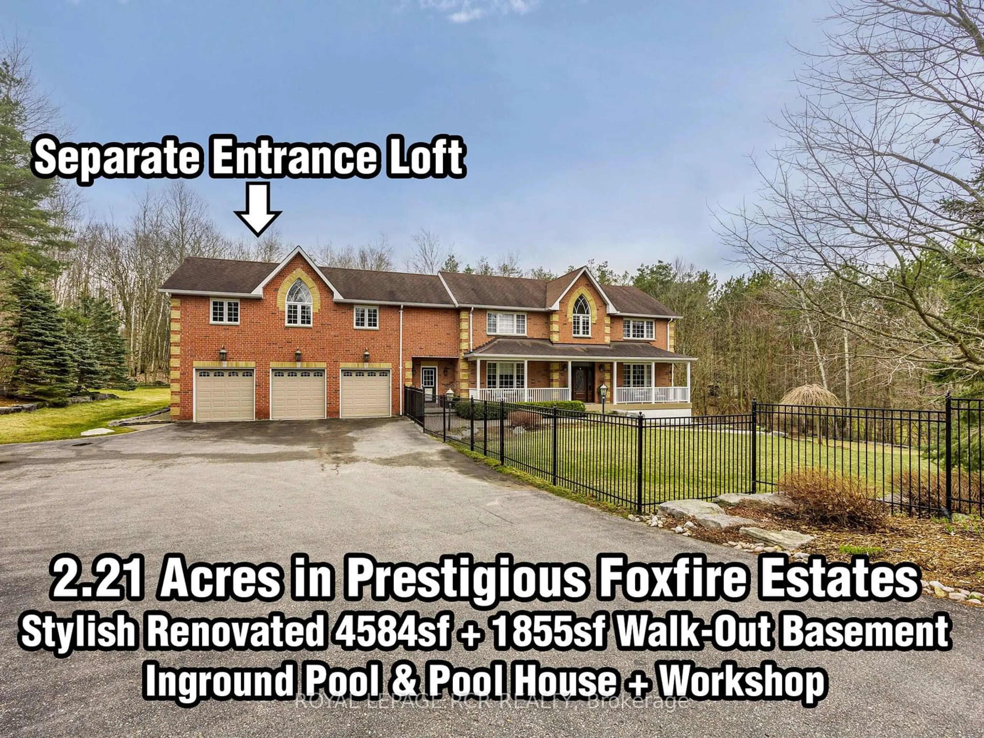 Frontside or backside of a home for 9 Foxfire Chse, Uxbridge Ontario L9P 1R4