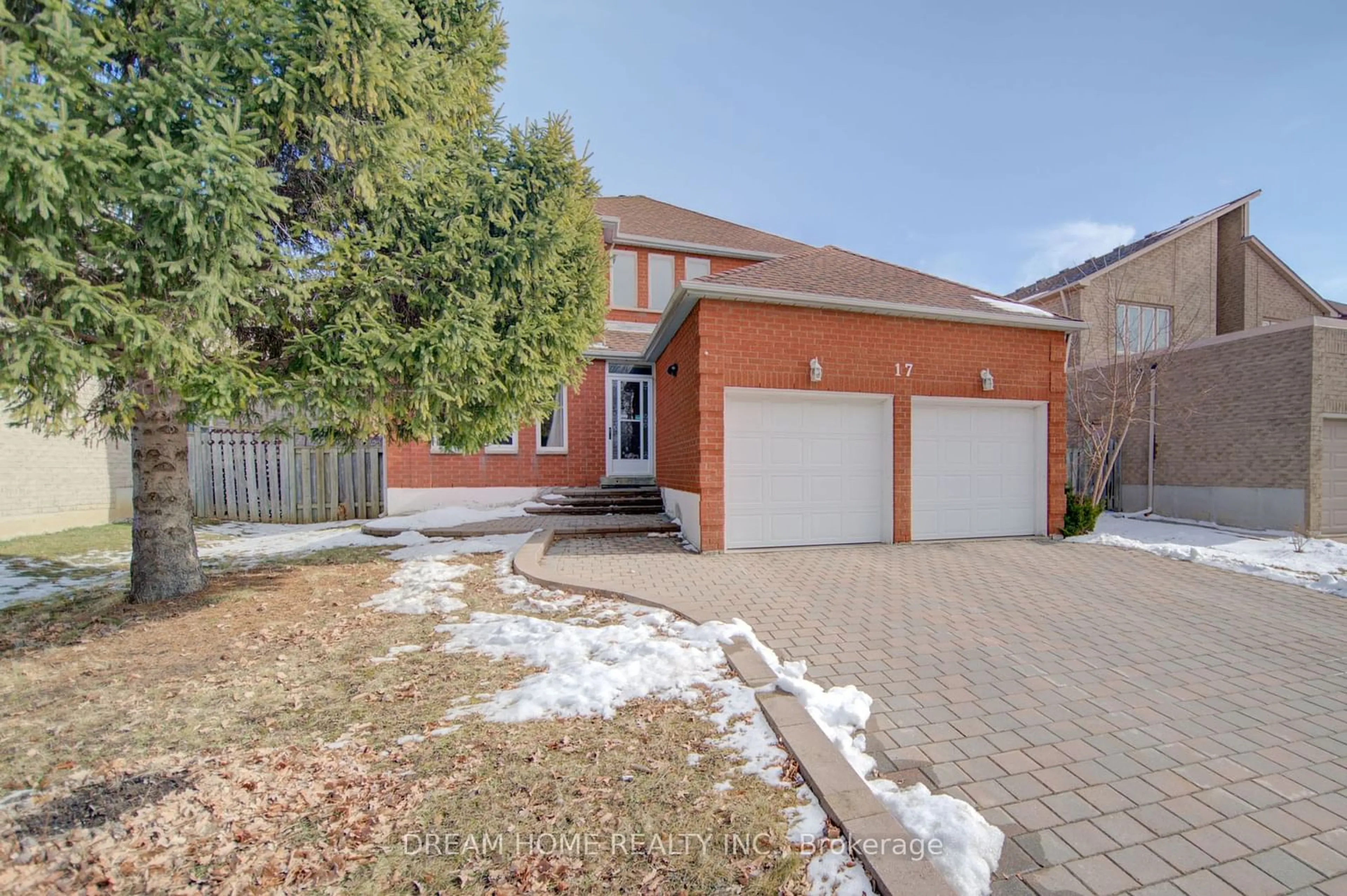Home with brick exterior material for 17 Caldbeck Ave, Markham Ontario L3S 3H4