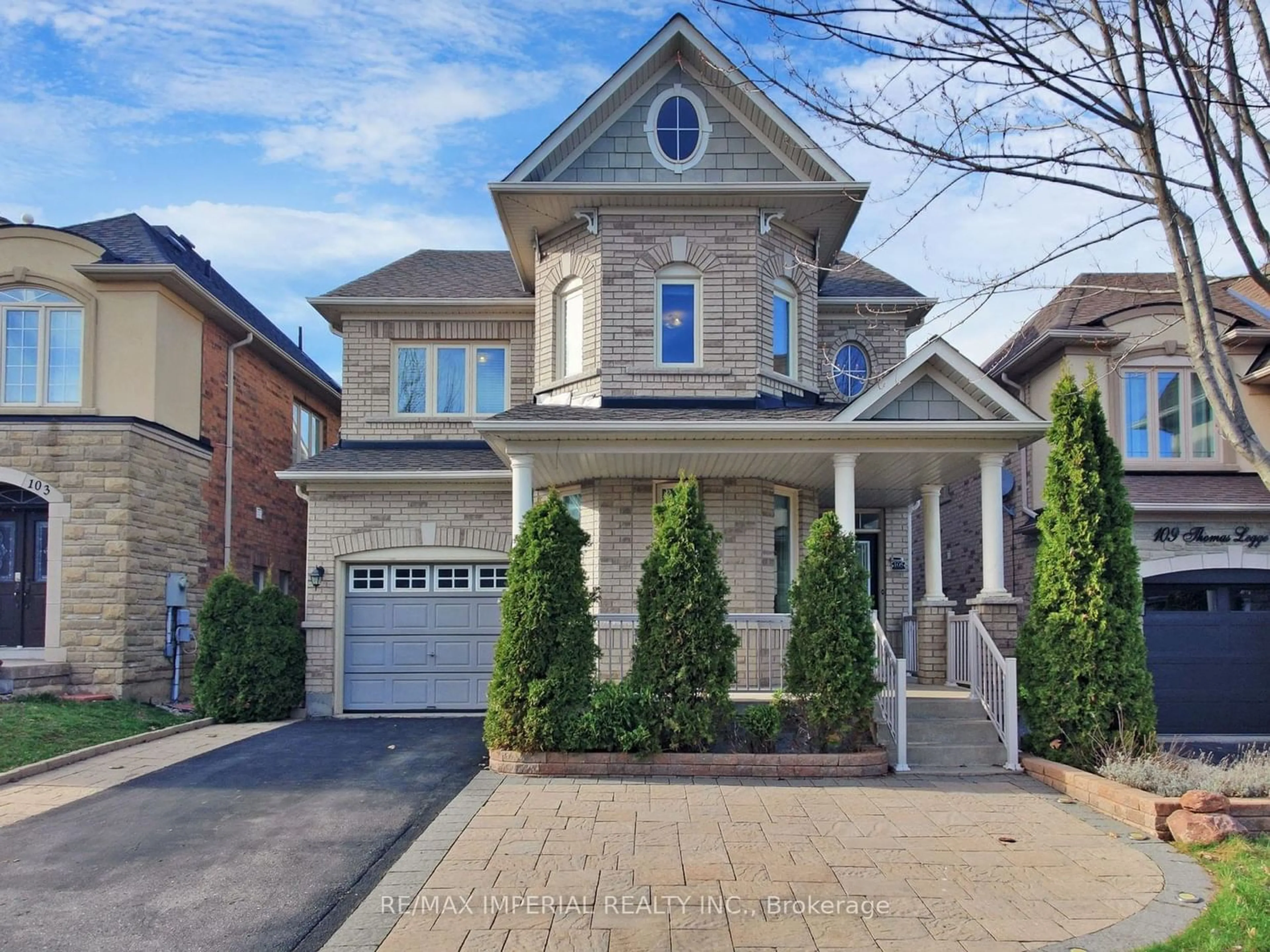 Home with brick exterior material for 105 Thomas Legge Cres, Richmond Hill Ontario L4E 4V6