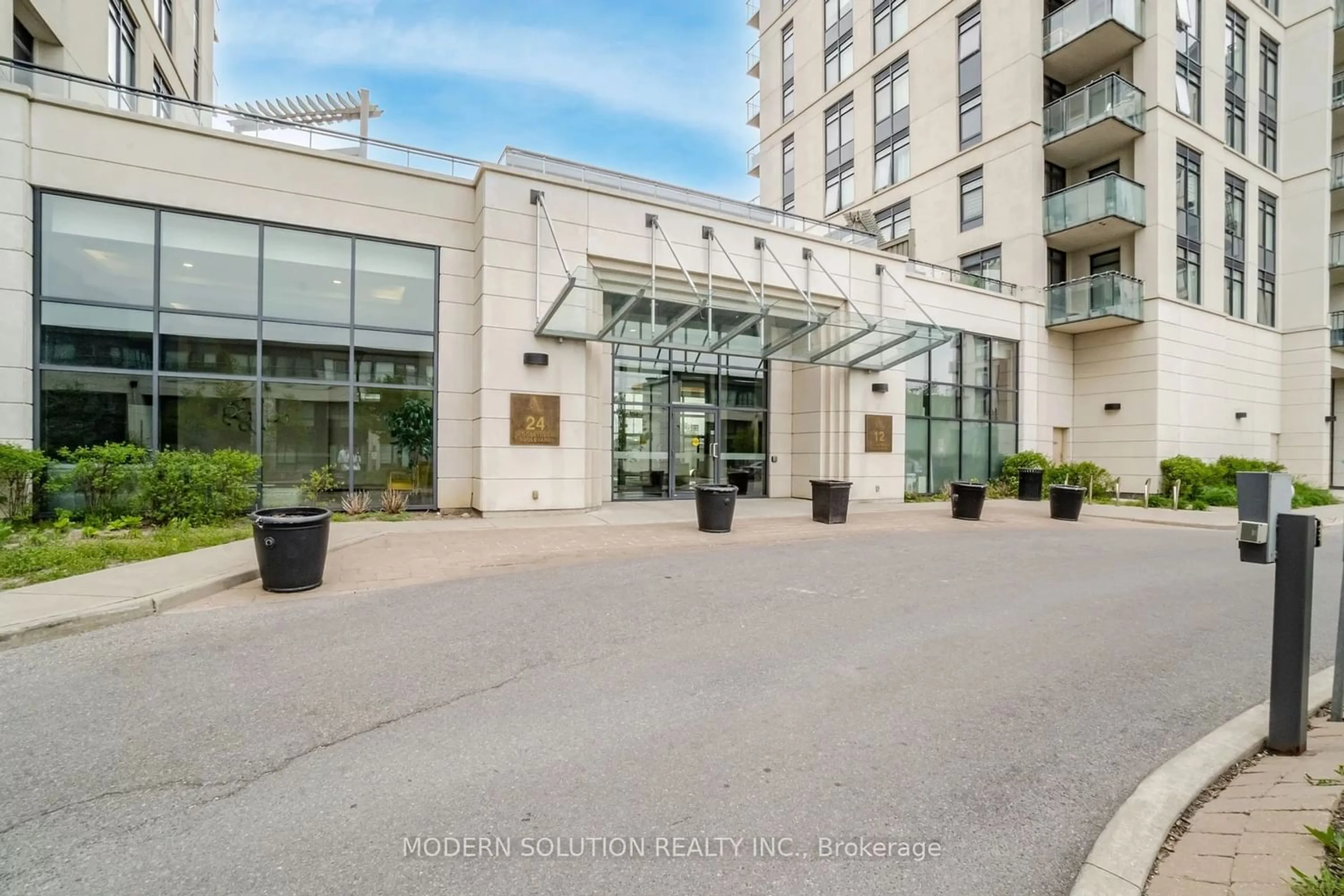 A pic from exterior of the house or condo for 24 Woodstream Blvd #1006, Vaughan Ontario L4L 8C4