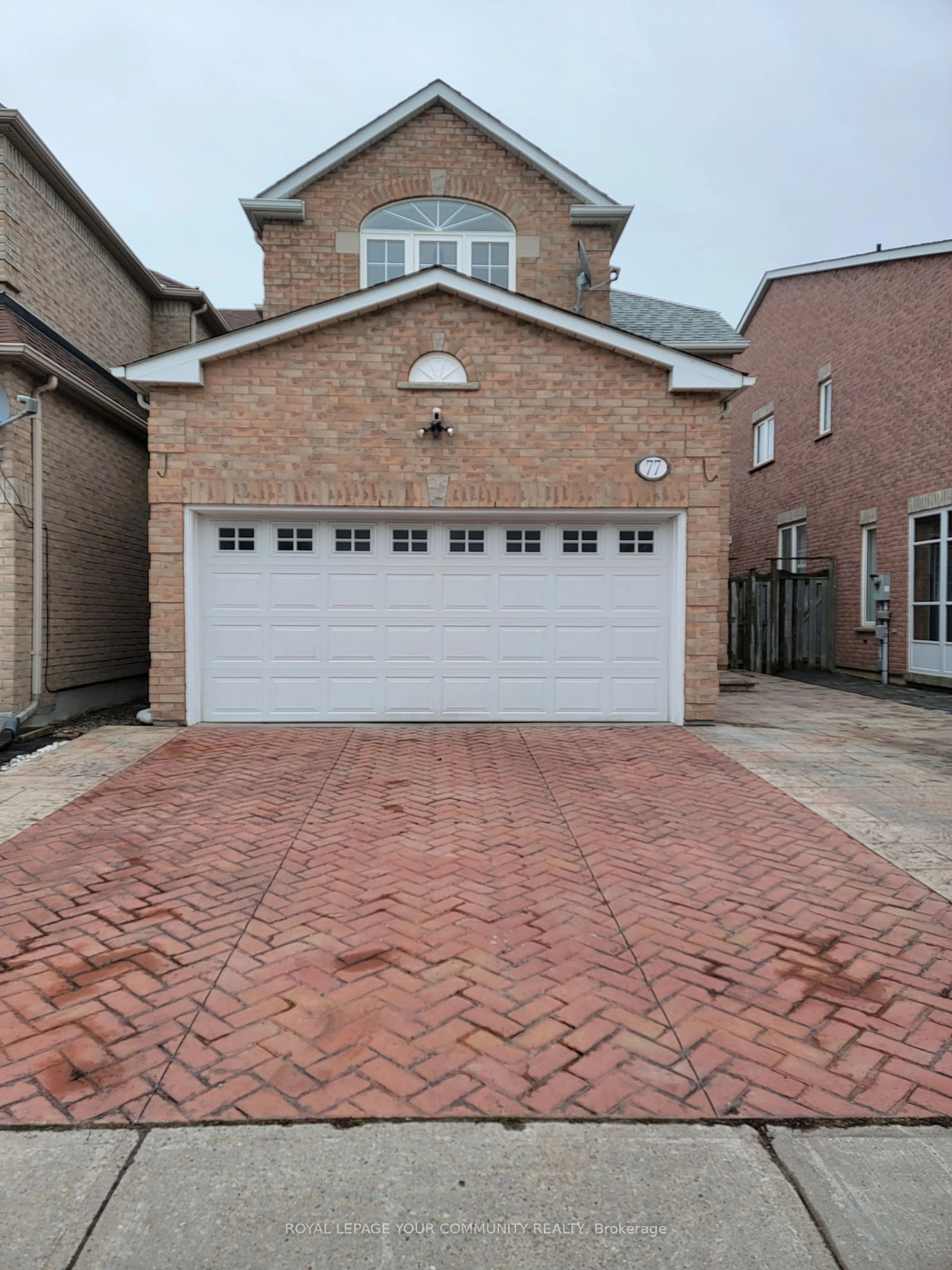 Home with brick exterior material for 77 Cartmel Dr, Markham Ontario L3S 4M9