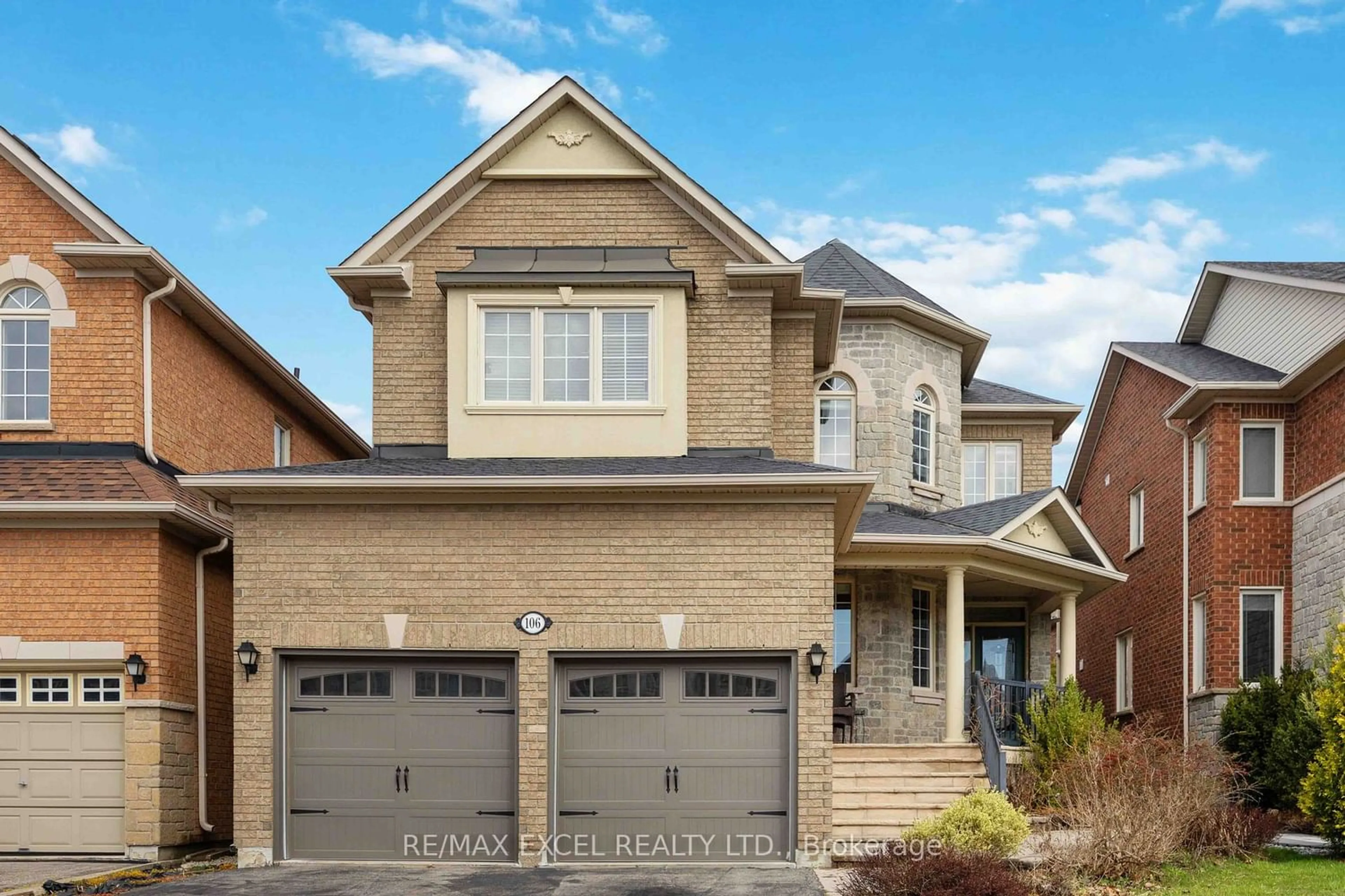 Home with brick exterior material for 106 Jefferson Forest Dr, Richmond Hill Ontario L4E 4J8