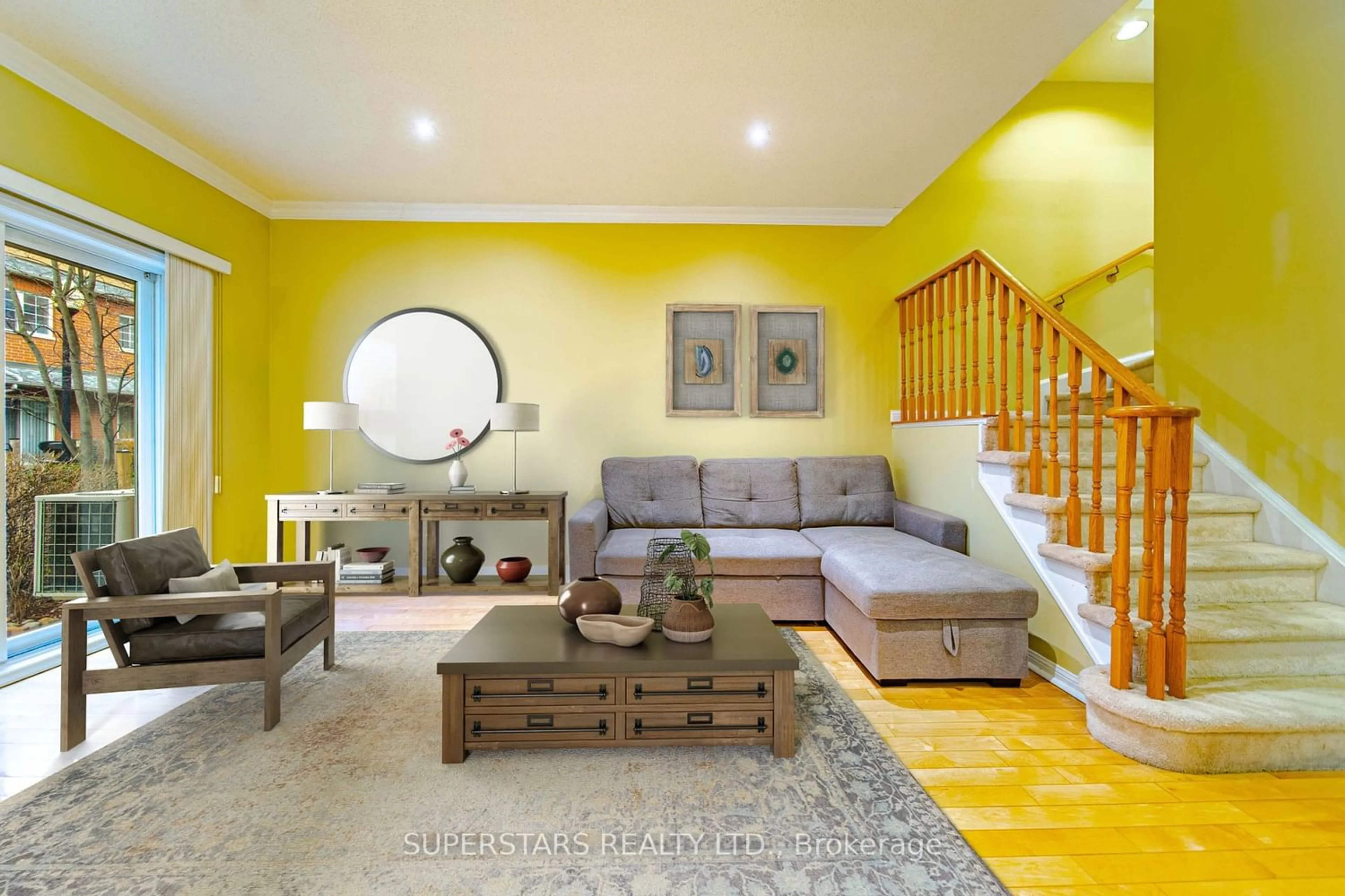 Living room for 2 Alpen Way #25, Markham Ontario L3R 4G1
