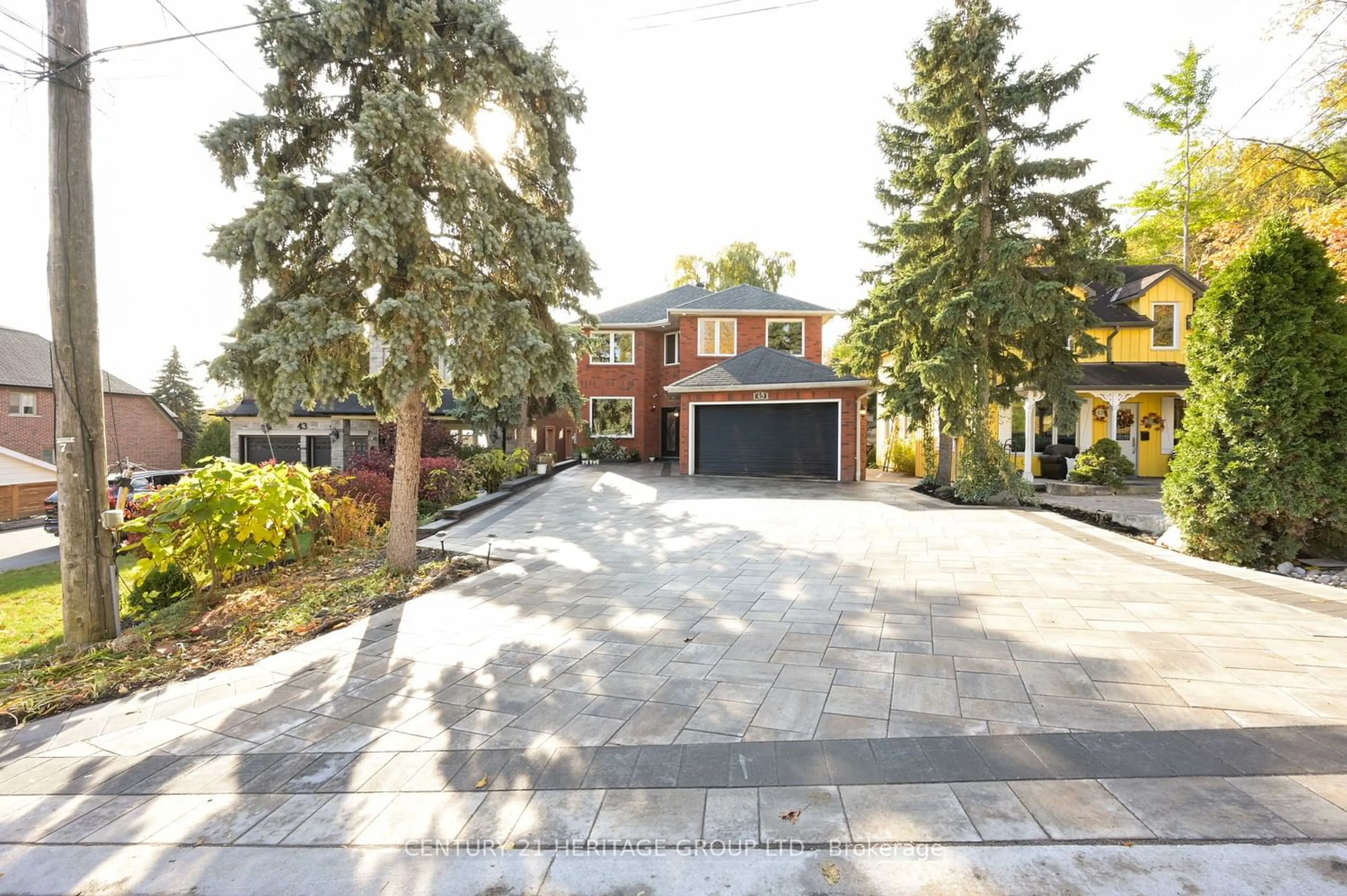 Home with brick exterior material for 49 Gamble St, Vaughan Ontario L4L 1R3