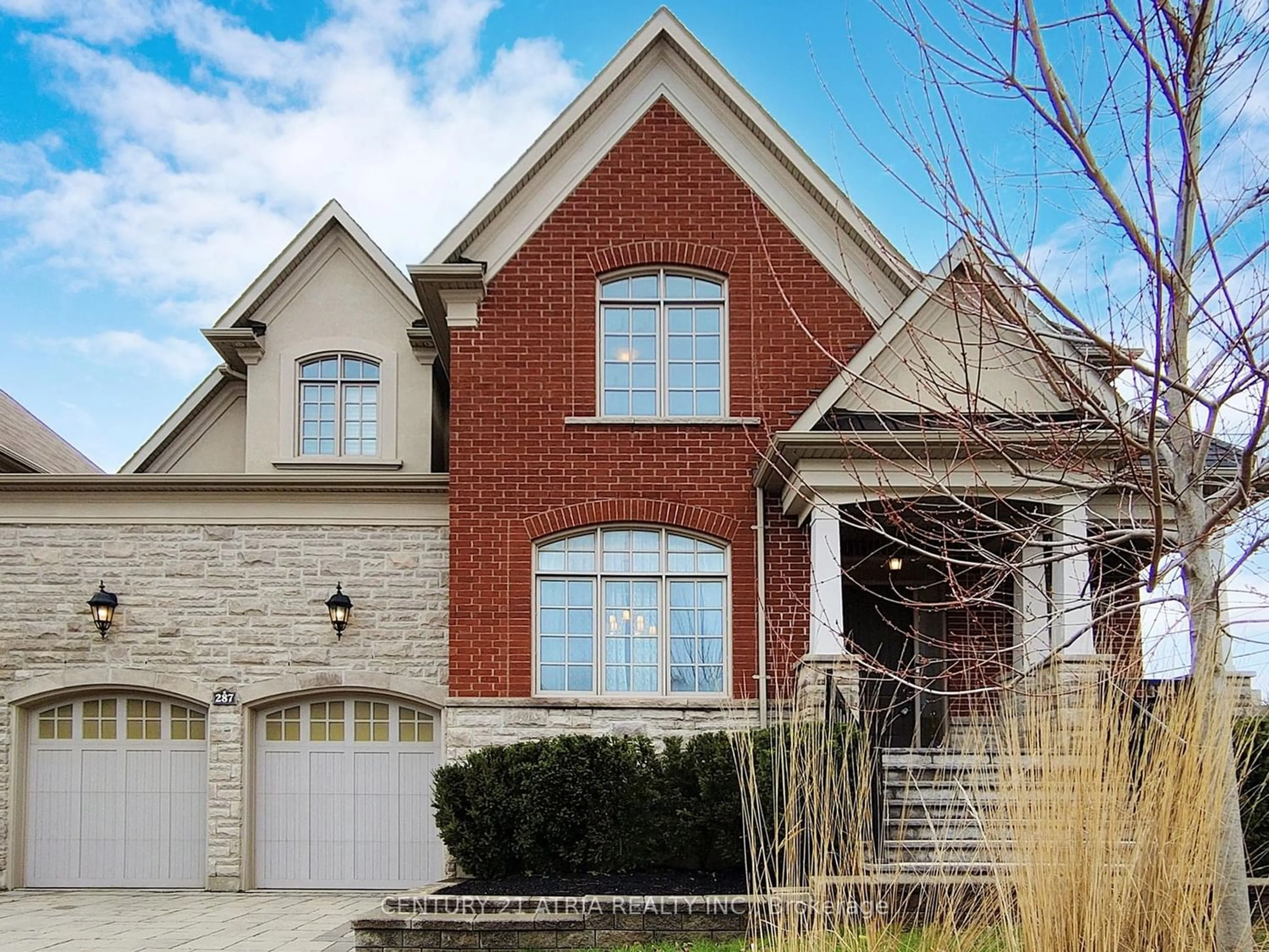 Home with brick exterior material for 287 Angus Glen Blvd, Markham Ontario L6C 0L4