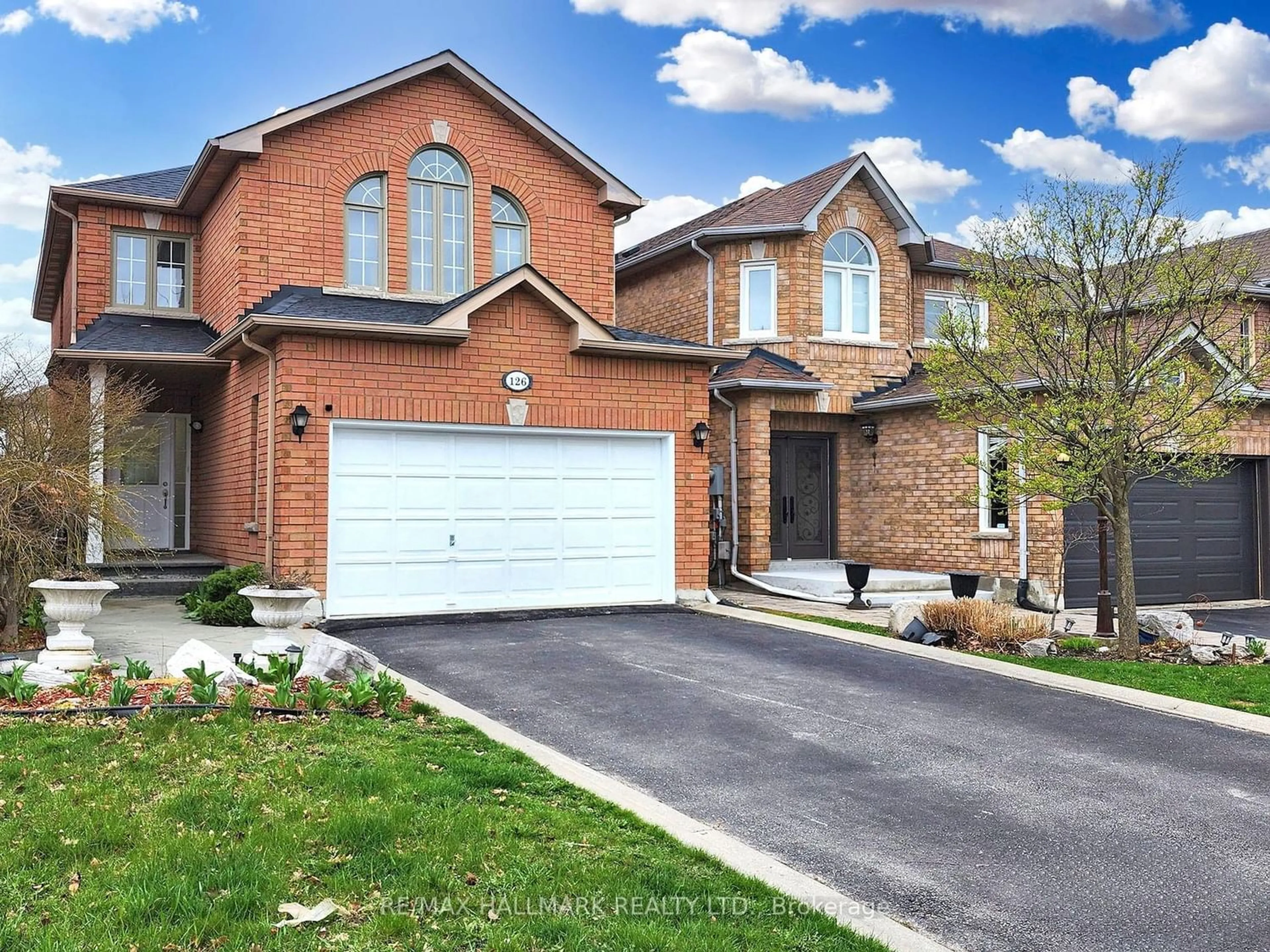 Home with brick exterior material for 126 Villandry Cres, Vaughan Ontario L6A 2P9