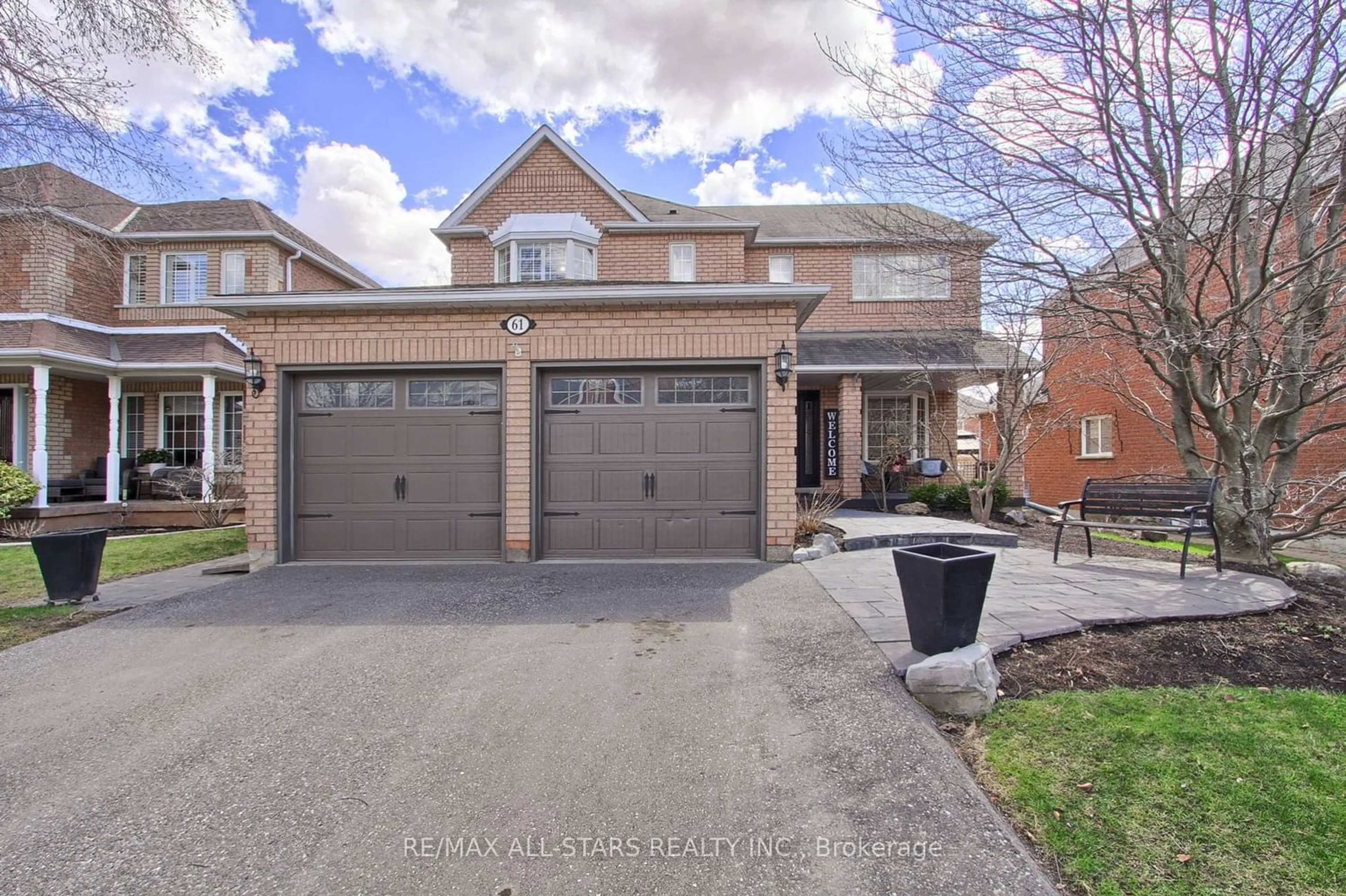 Home with brick exterior material for 61 Jacob Way, Whitchurch-Stouffville Ontario L4A 1K8