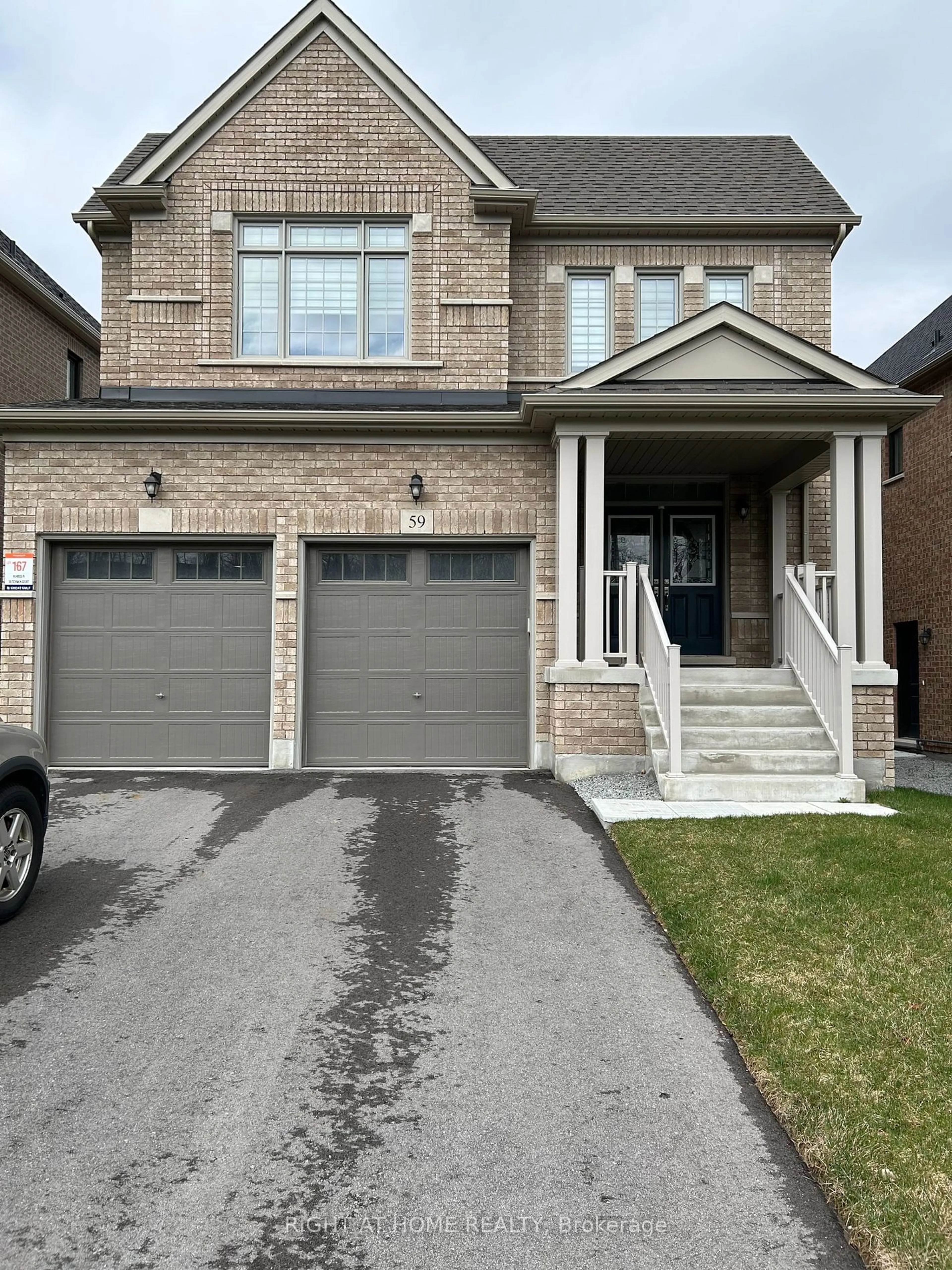 Home with brick exterior material for 59 Terrain Crt, East Gwillimbury Ontario L9N 0T2