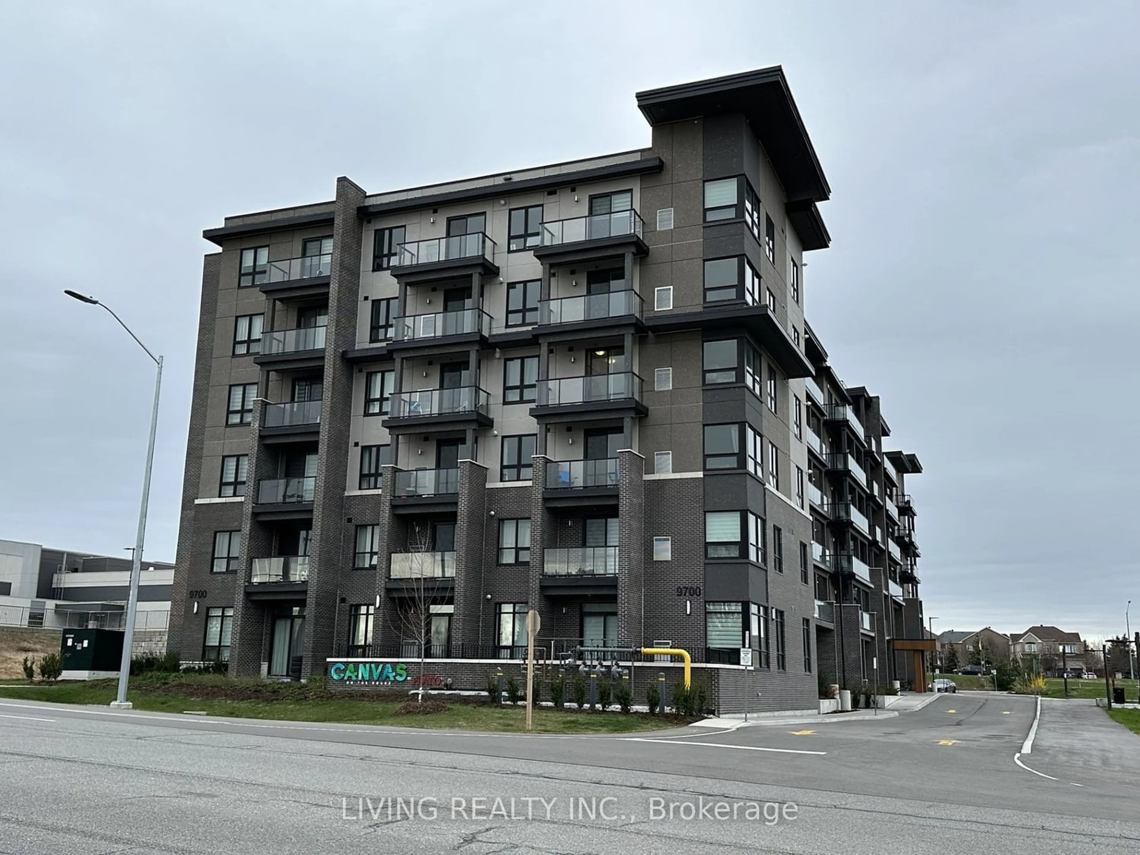 A pic from exterior of the house or condo for 9700 Ninth Line #606, Markham Ontario L6B 1A8