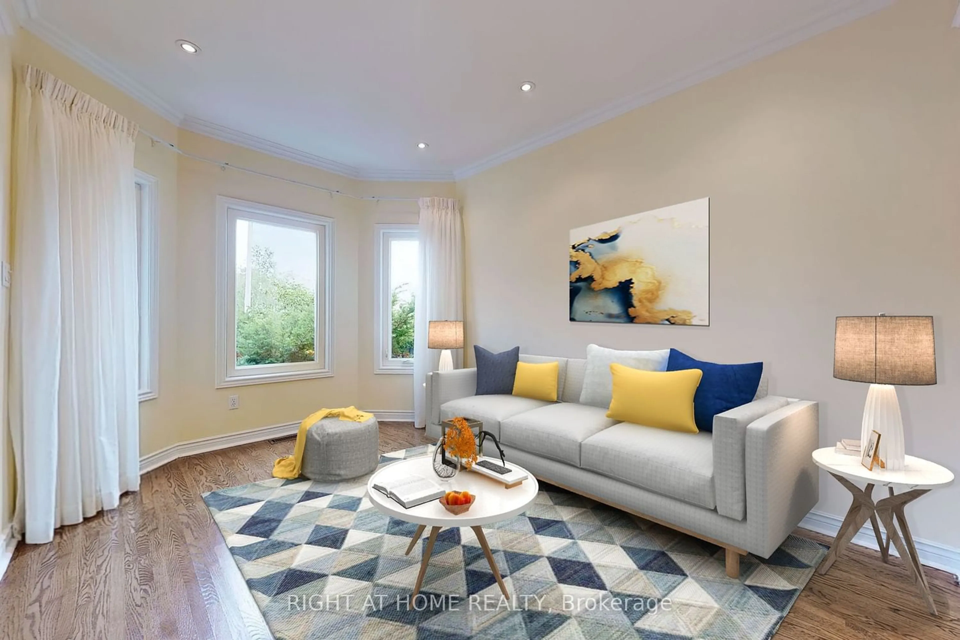 Living room for 64 Larratt Lane, Richmond Hill Ontario L4C 0E1
