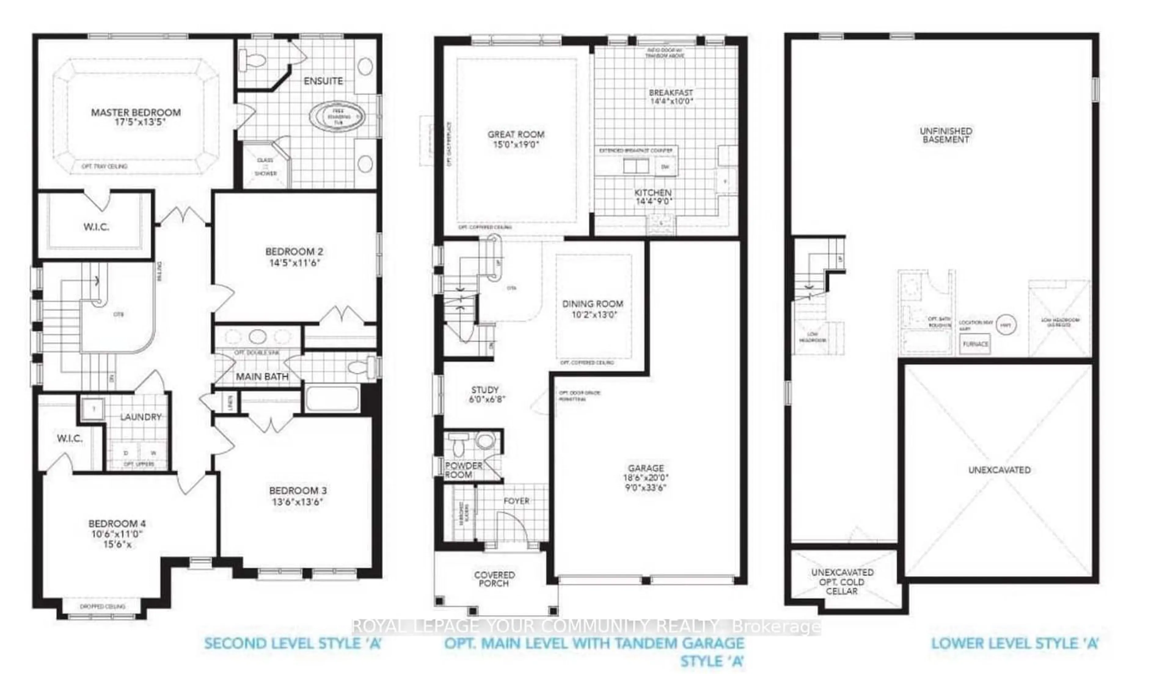 Floor plan for 227 Brownley Lane, Essa Ontario L0M 1B6