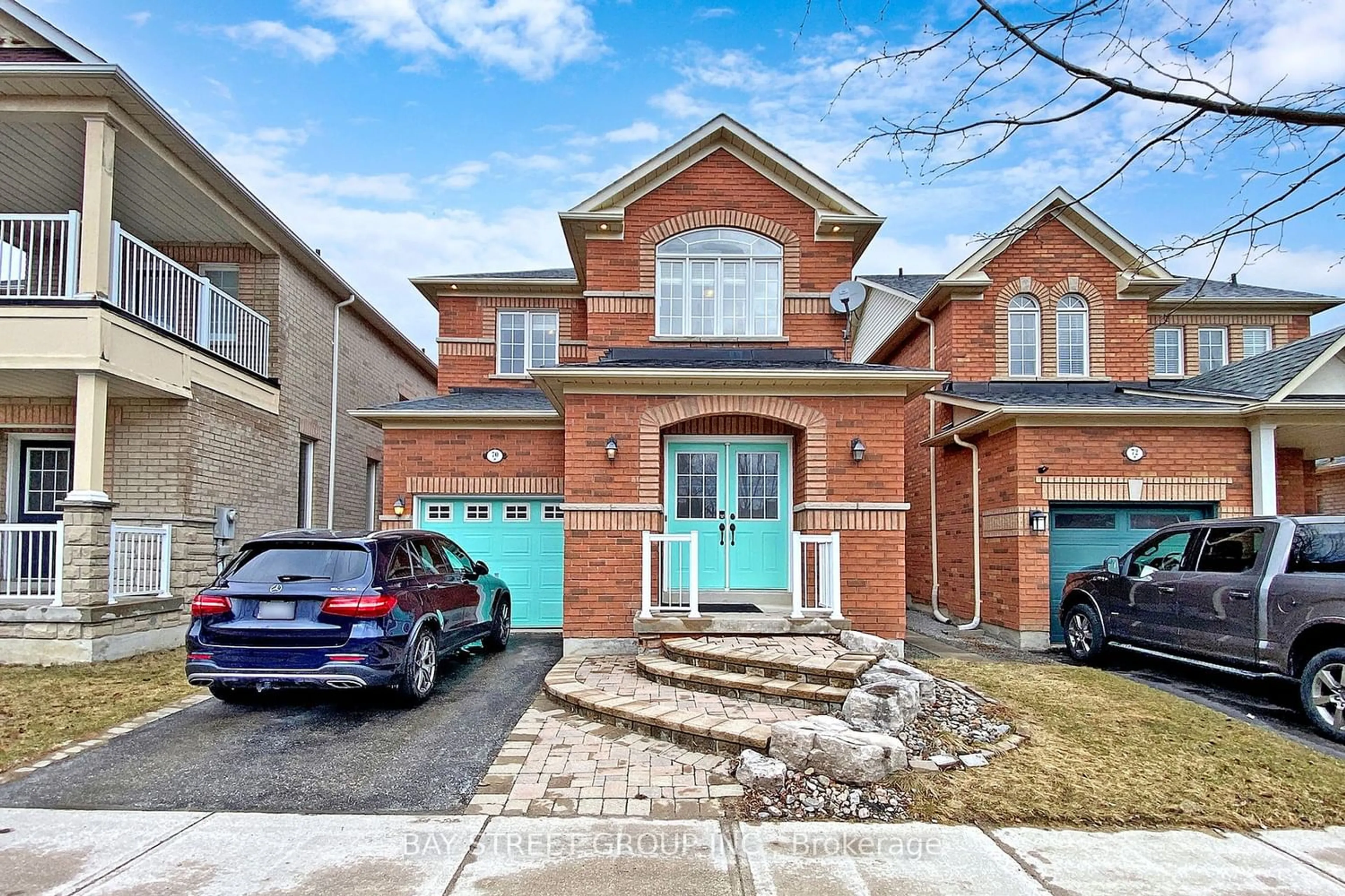 Home with brick exterior material for 70 Goldenwood Cres, Markham Ontario L6E 1Z2