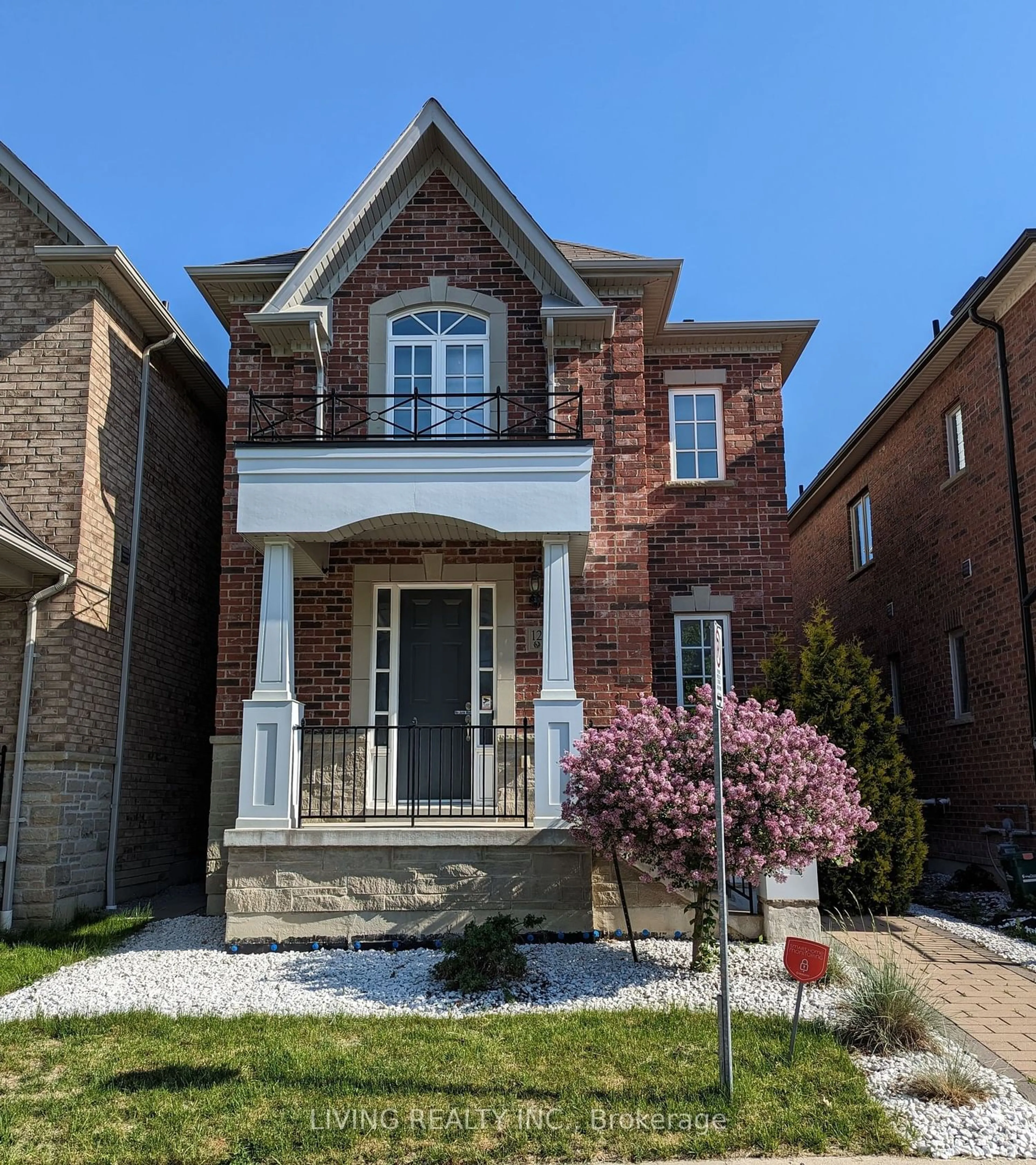 Home with brick exterior material for 12 Plantain Lane, Richmond Hill Ontario L4E 1B9