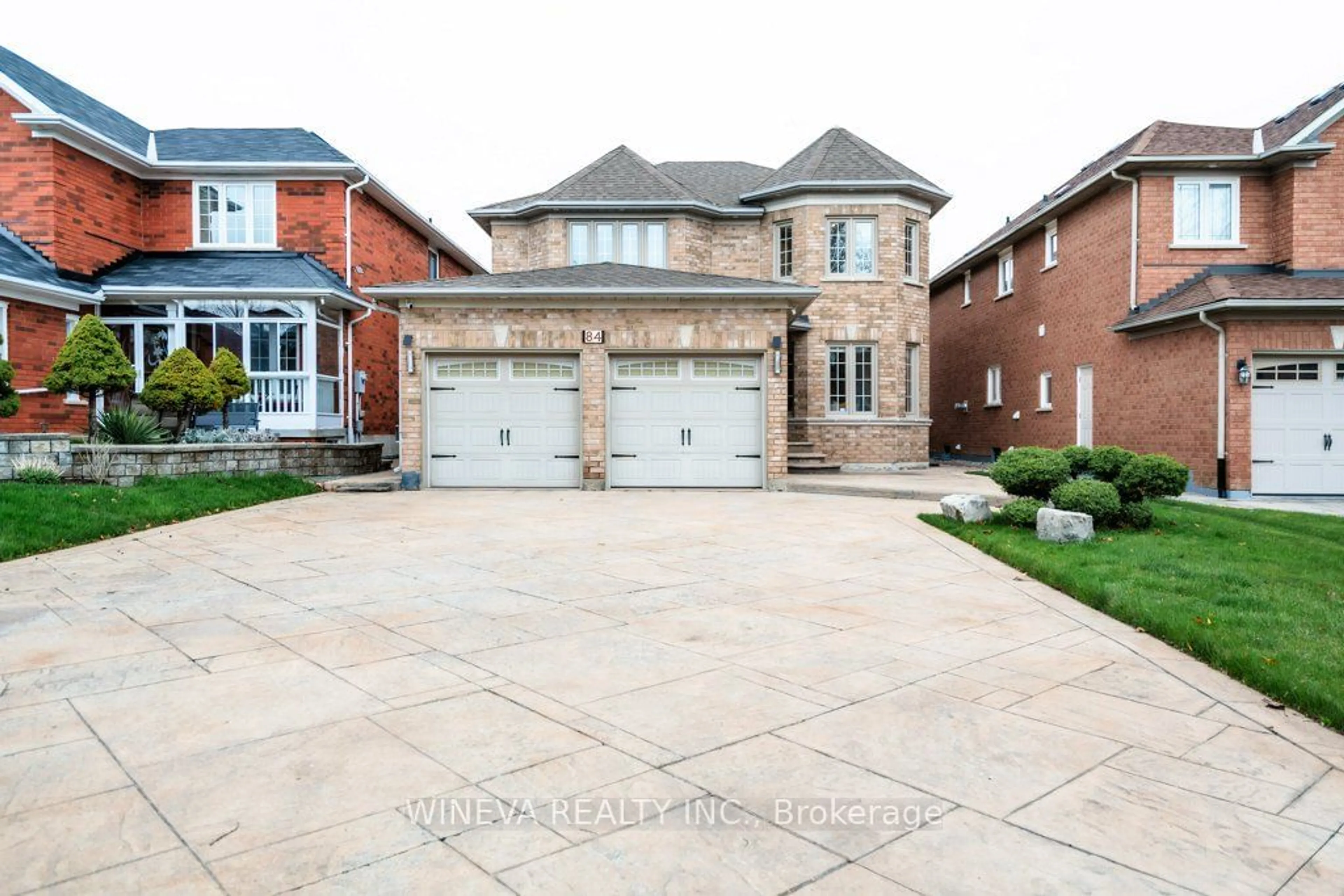 Home with brick exterior material for 84 Song Bird Dr, Markham Ontario L3S 3T8