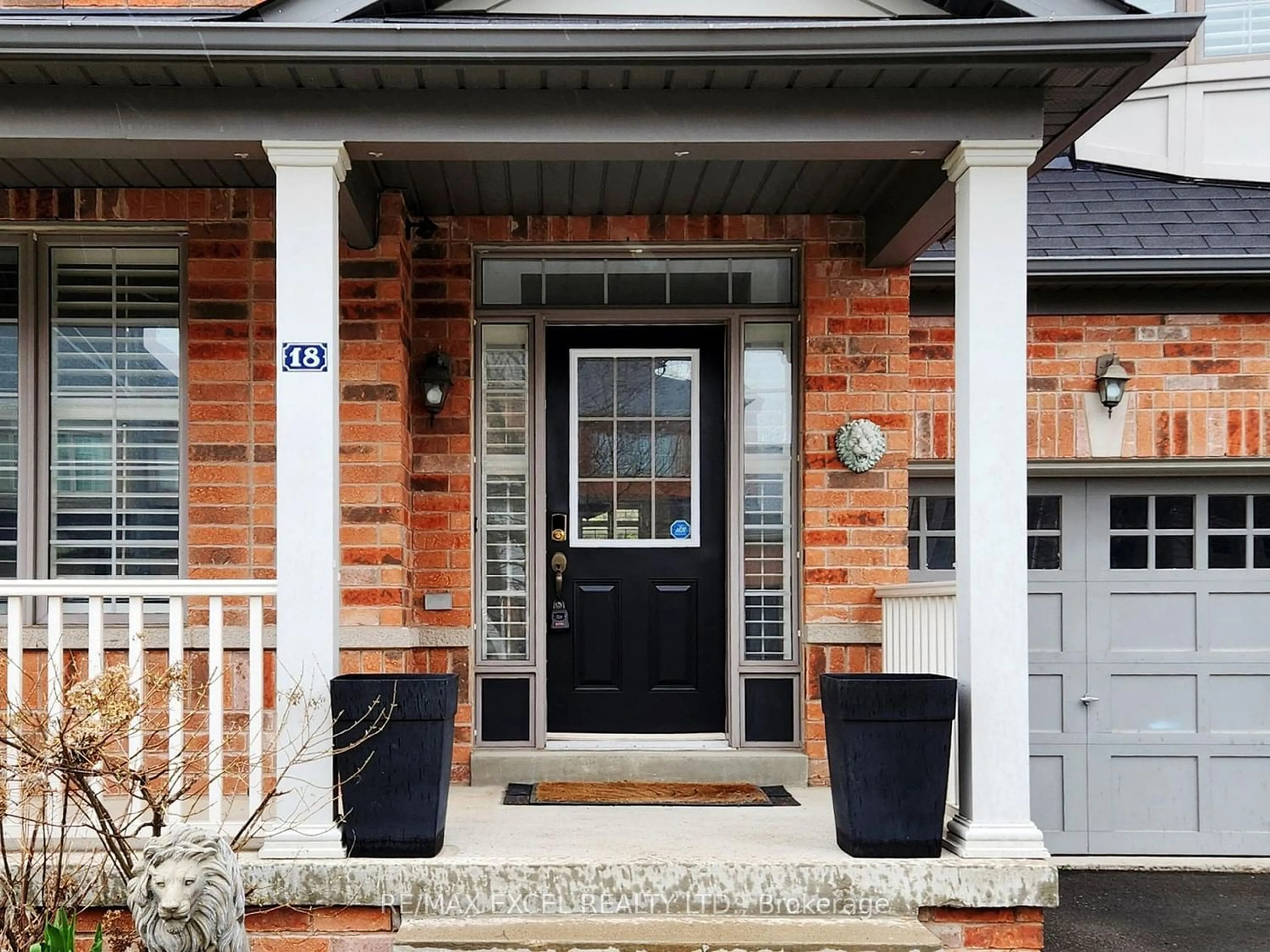 Home with brick exterior material for 18 Arbour Dr, Markham Ontario L6E 0H3
