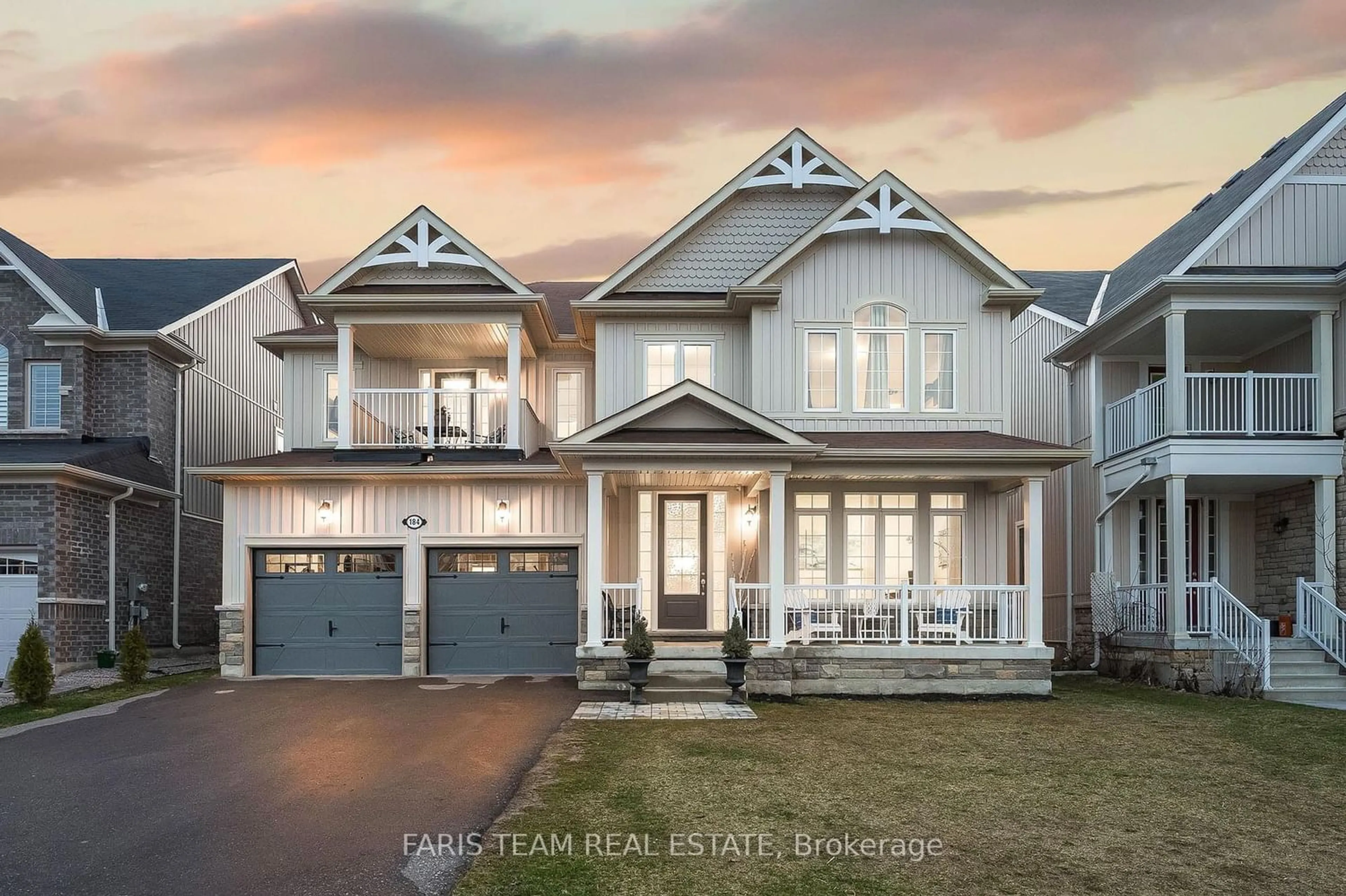 Frontside or backside of a home for 184 Brownley Lane, Essa Ontario L0M 1B6