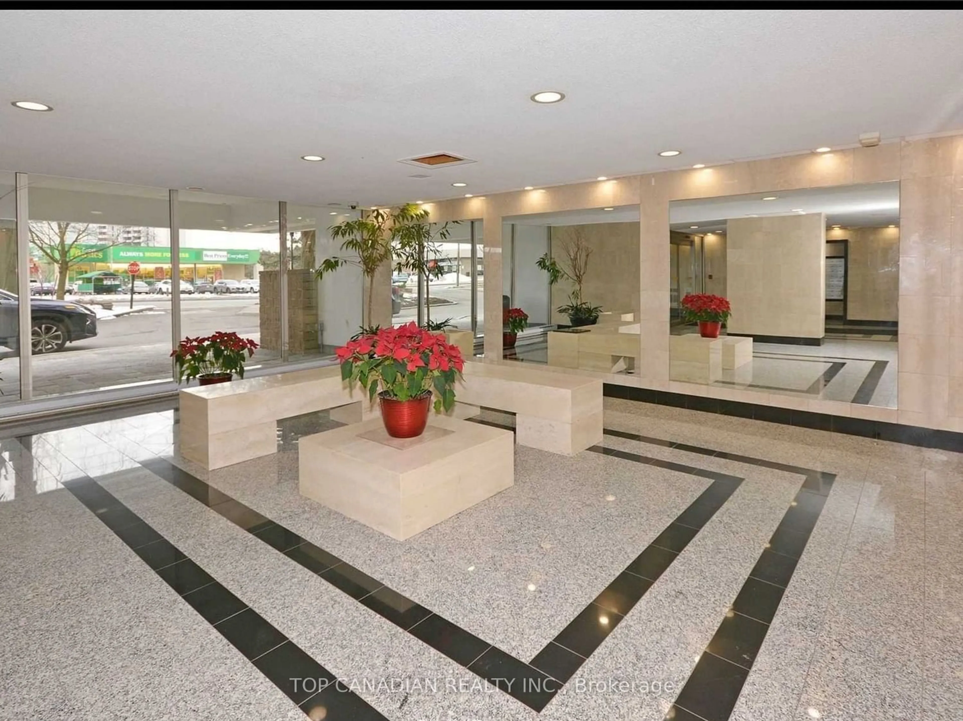 Indoor lobby for 1 Royal Orchard Blvd #1203, Markham Ontario L3T 3C2