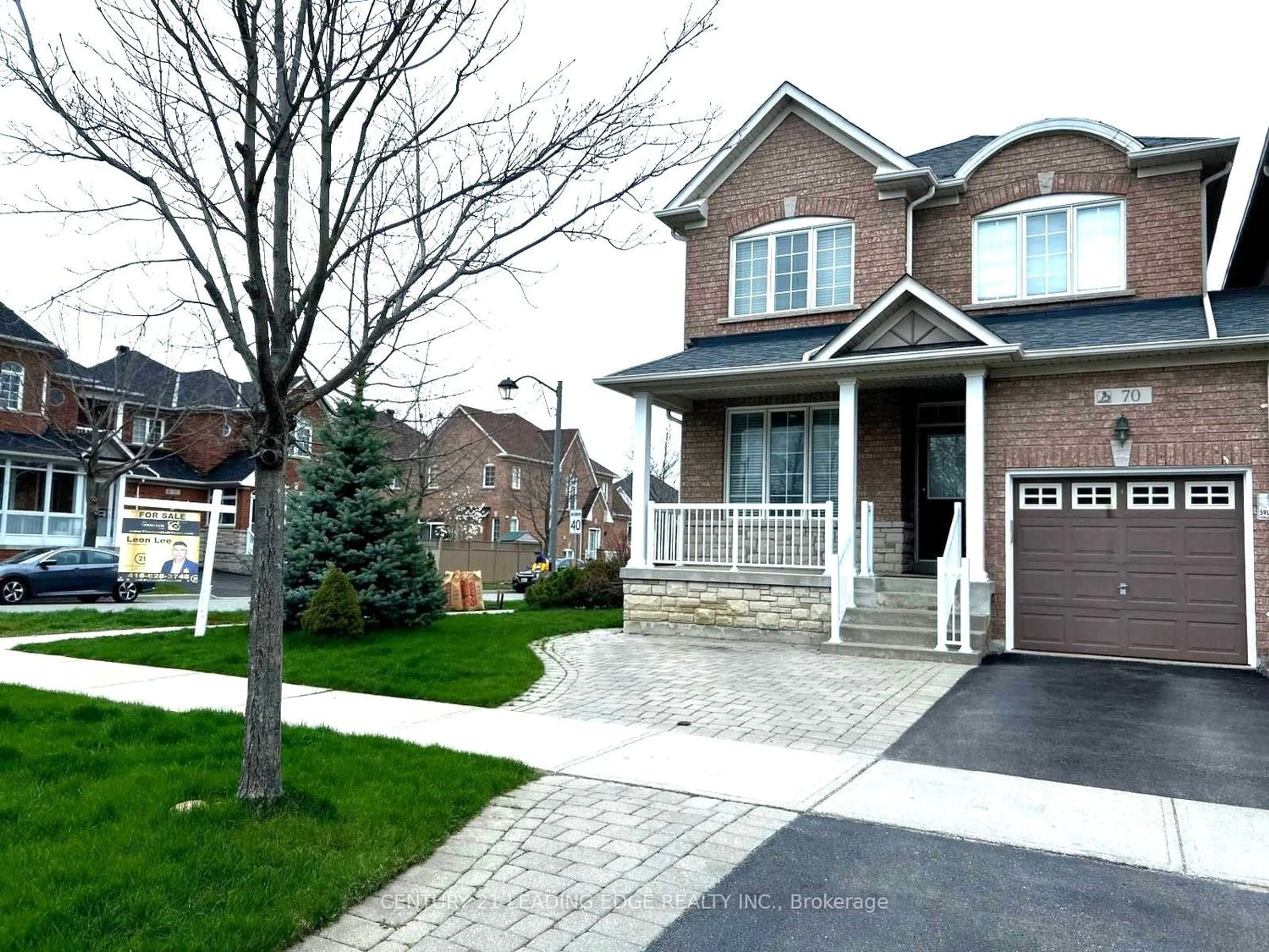 Home with brick exterior material for 70 Tidewater St, Markham Ontario L6E 2G8
