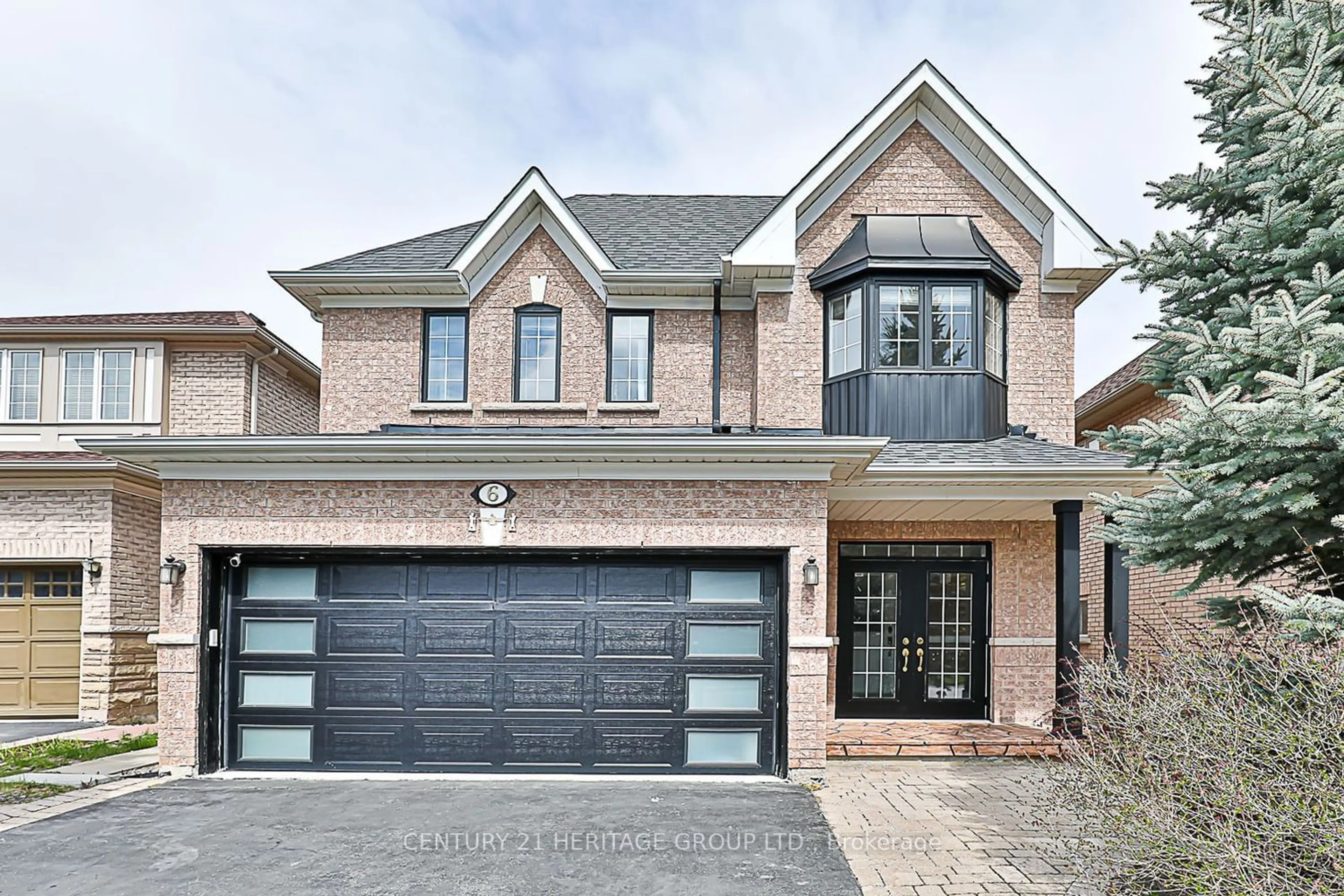 Home with brick exterior material for 6 Pepperberry Rd, Vaughan Ontario L4J 8W9