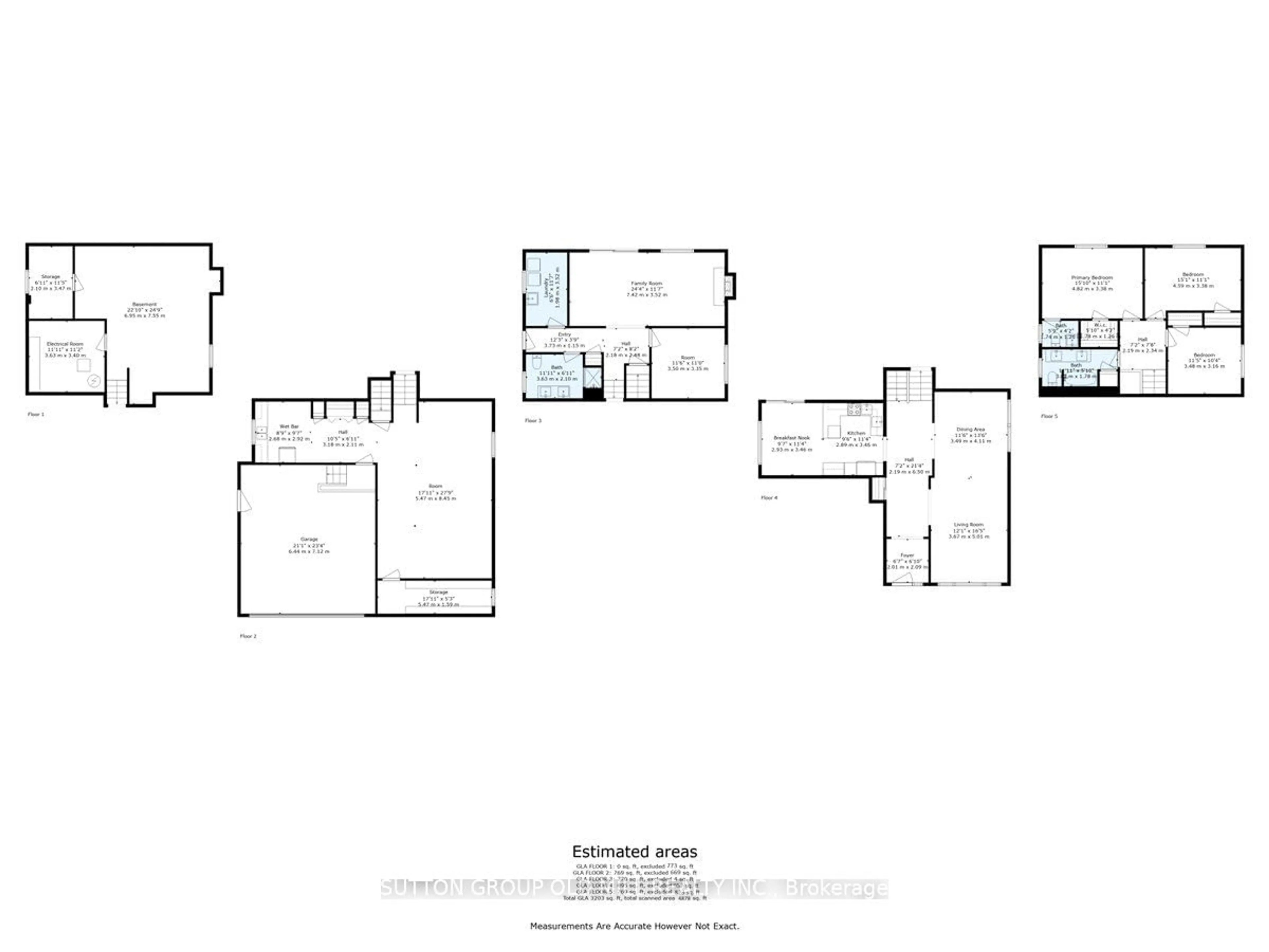 Floor plan for 37 Brandy Cres, Vaughan Ontario L4L 3C5
