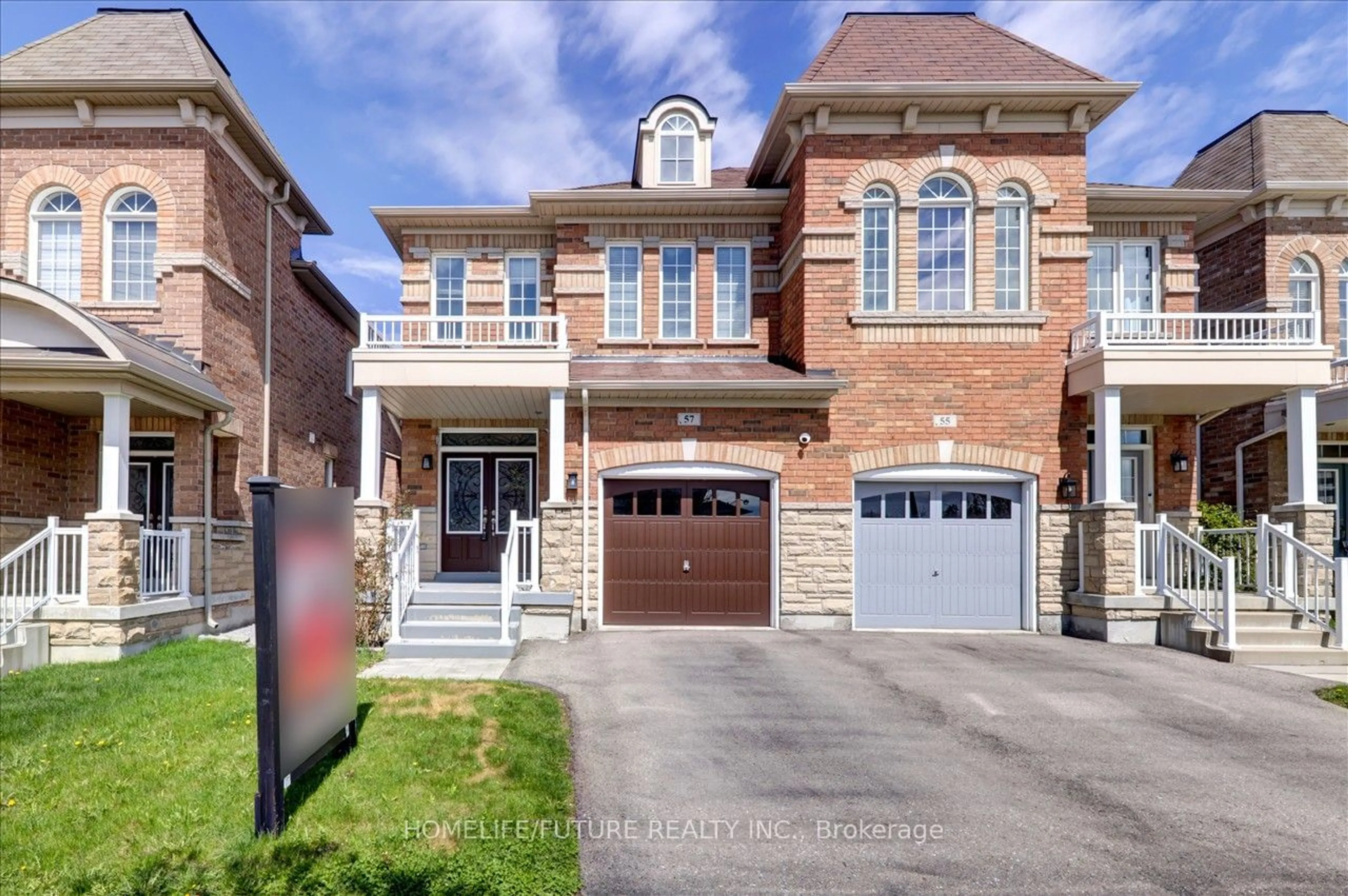 Home with brick exterior material for 57 Turnhouse Cres, Markham Ontario L6B 0S6