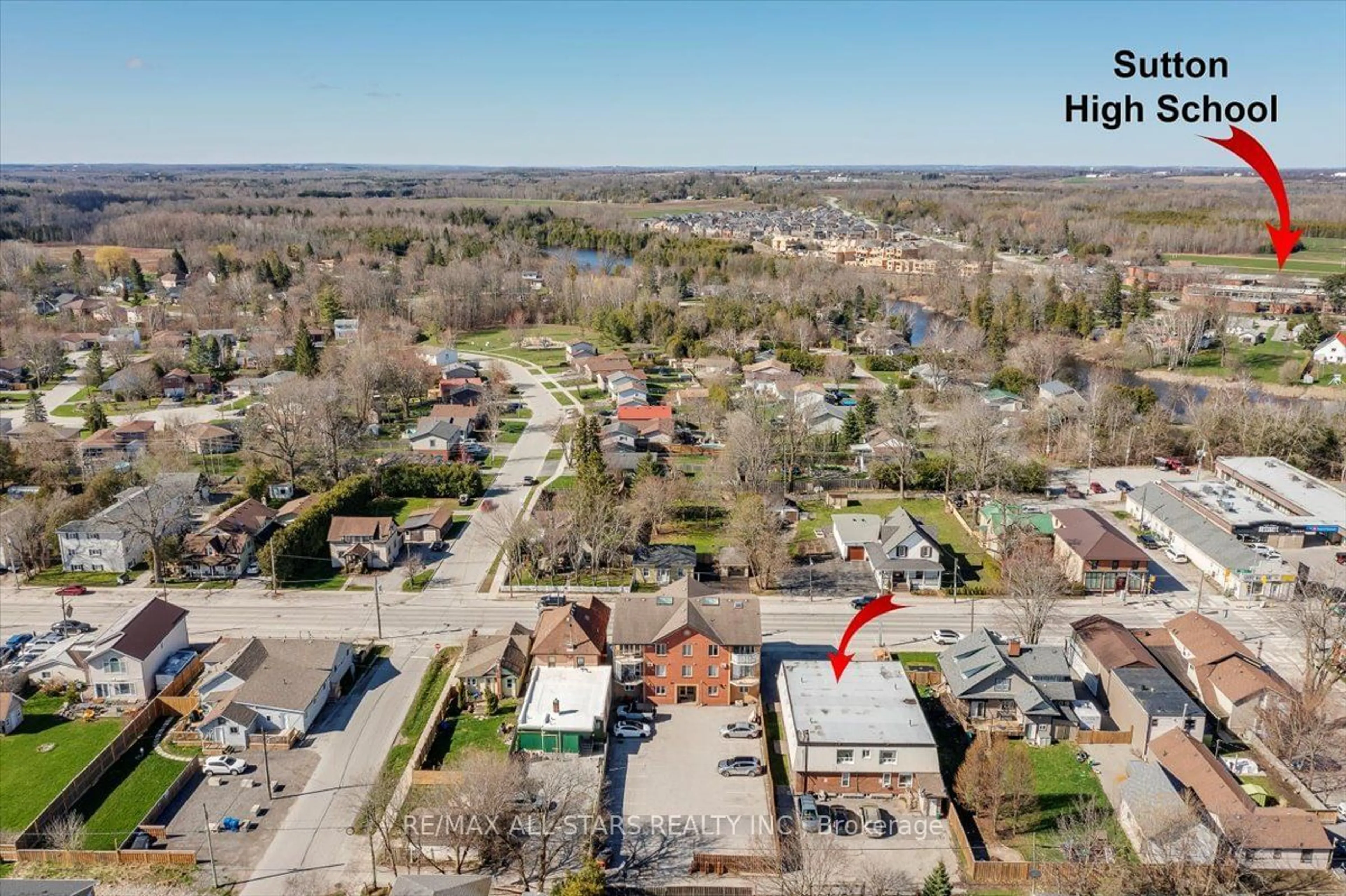 Street view for 91 High St, Georgina Ontario L0E 1R0