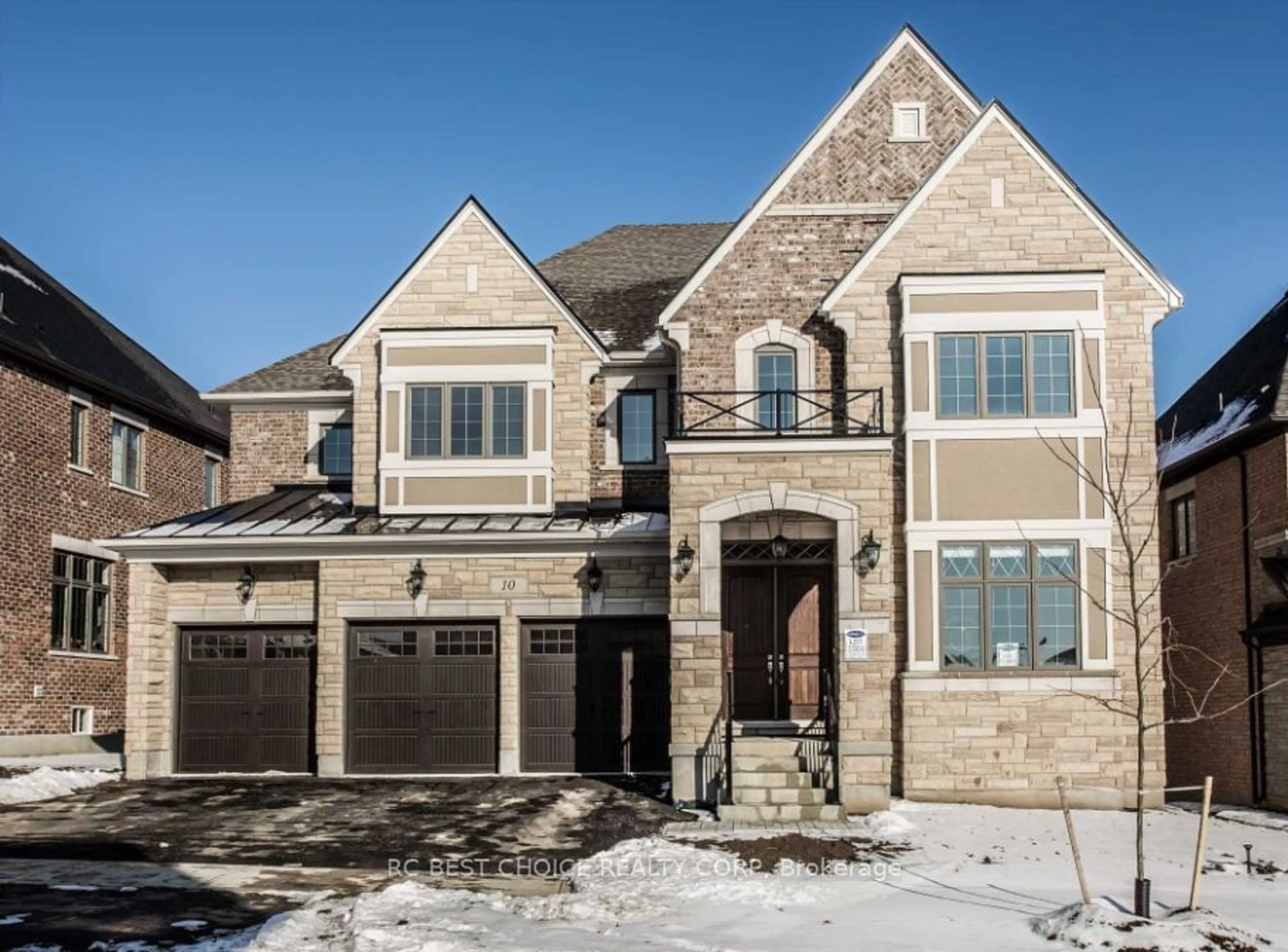 Home with brick exterior material for 10 Ridgepoint Rd, Vaughan Ontario L4H 4V2