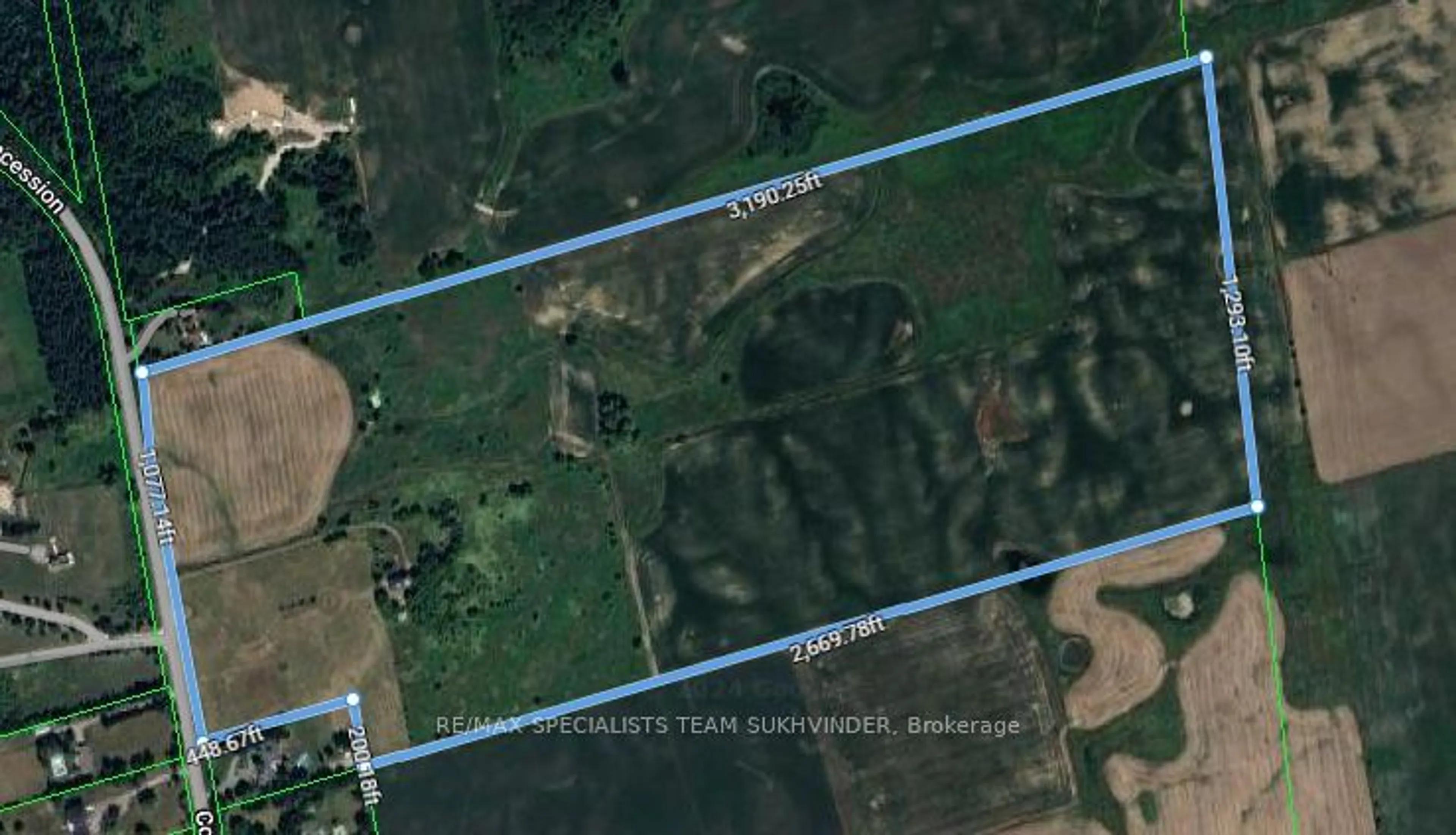 Picture of a map for 13395 11th Concession Rd, King Ontario L0G 1T0