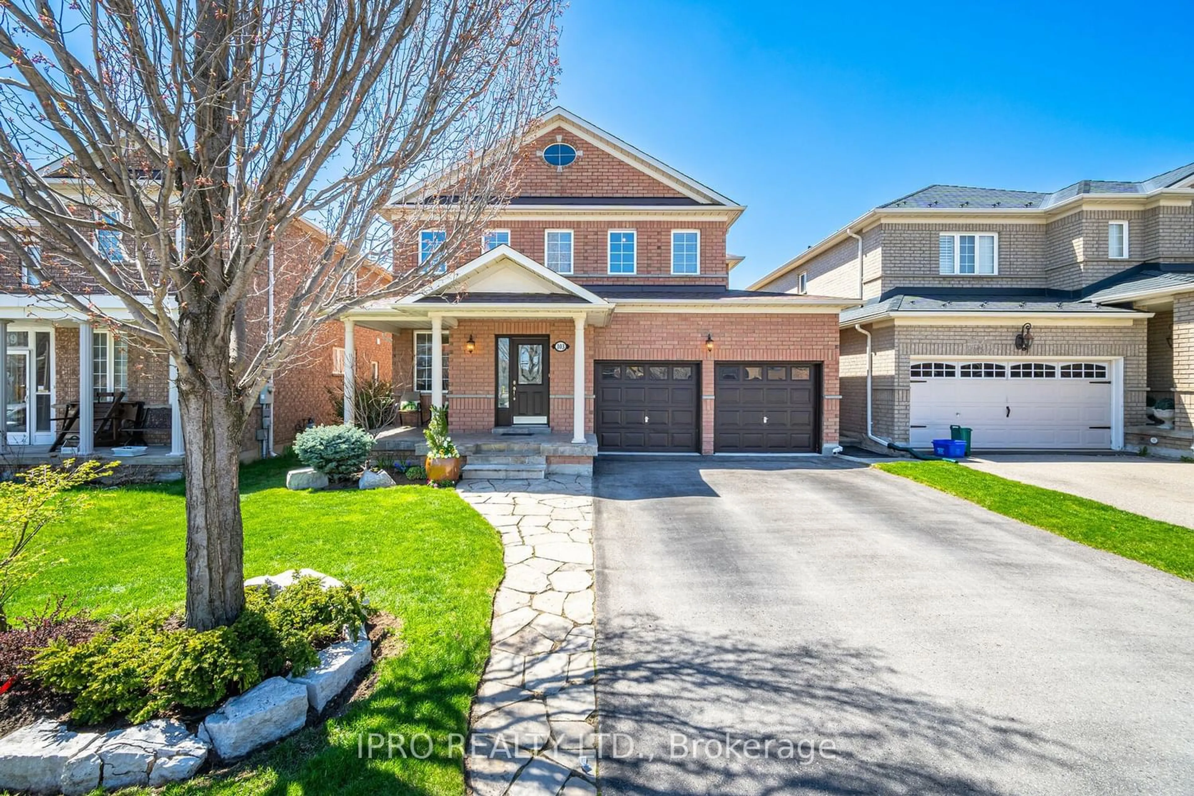 Home with brick exterior material for 103 Cormorant Cres, Vaughan Ontario L4H 2K4