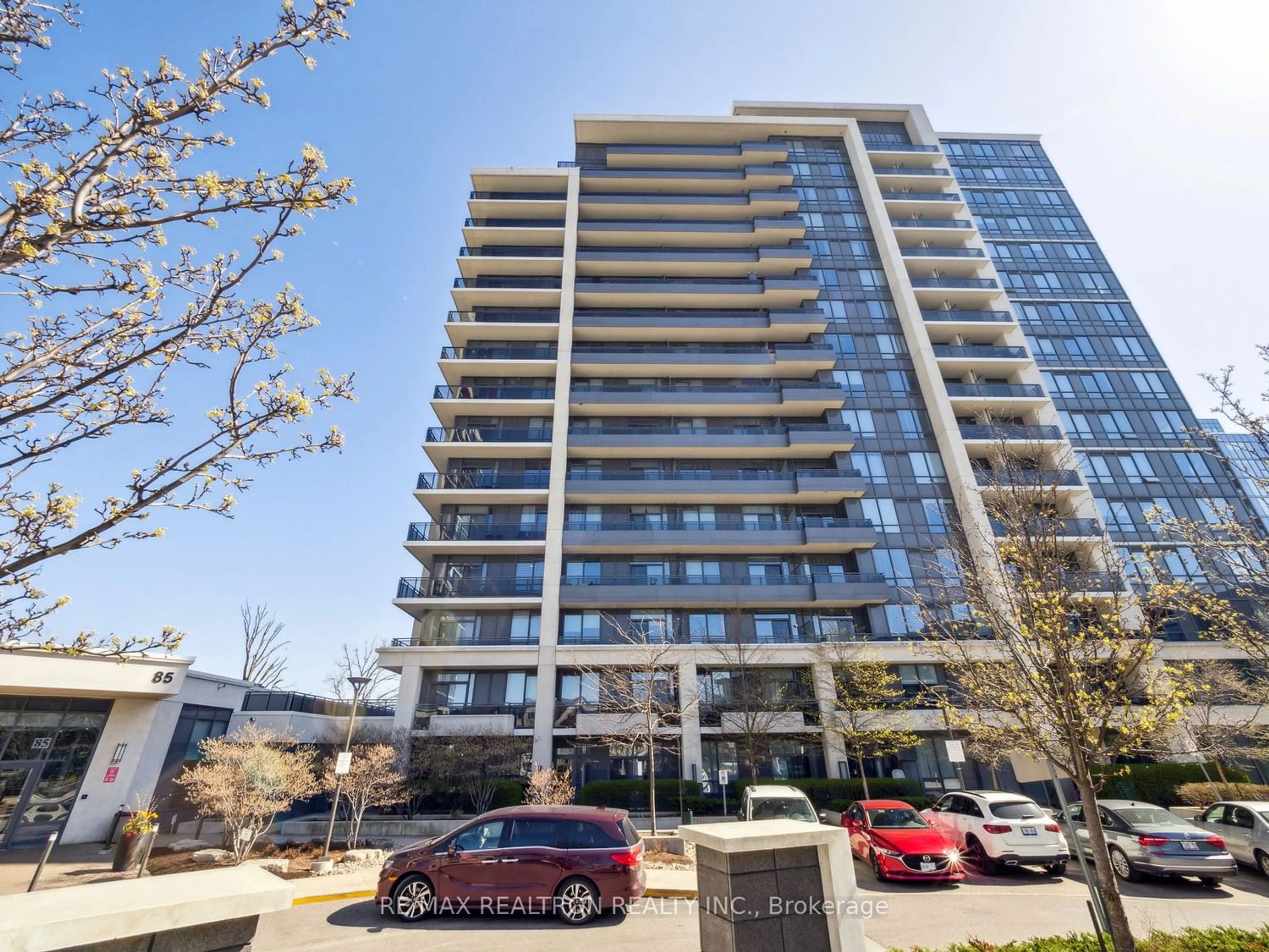 A pic from exterior of the house or condo for 85 North Park Rd #415, Vaughan Ontario L4J 0H9