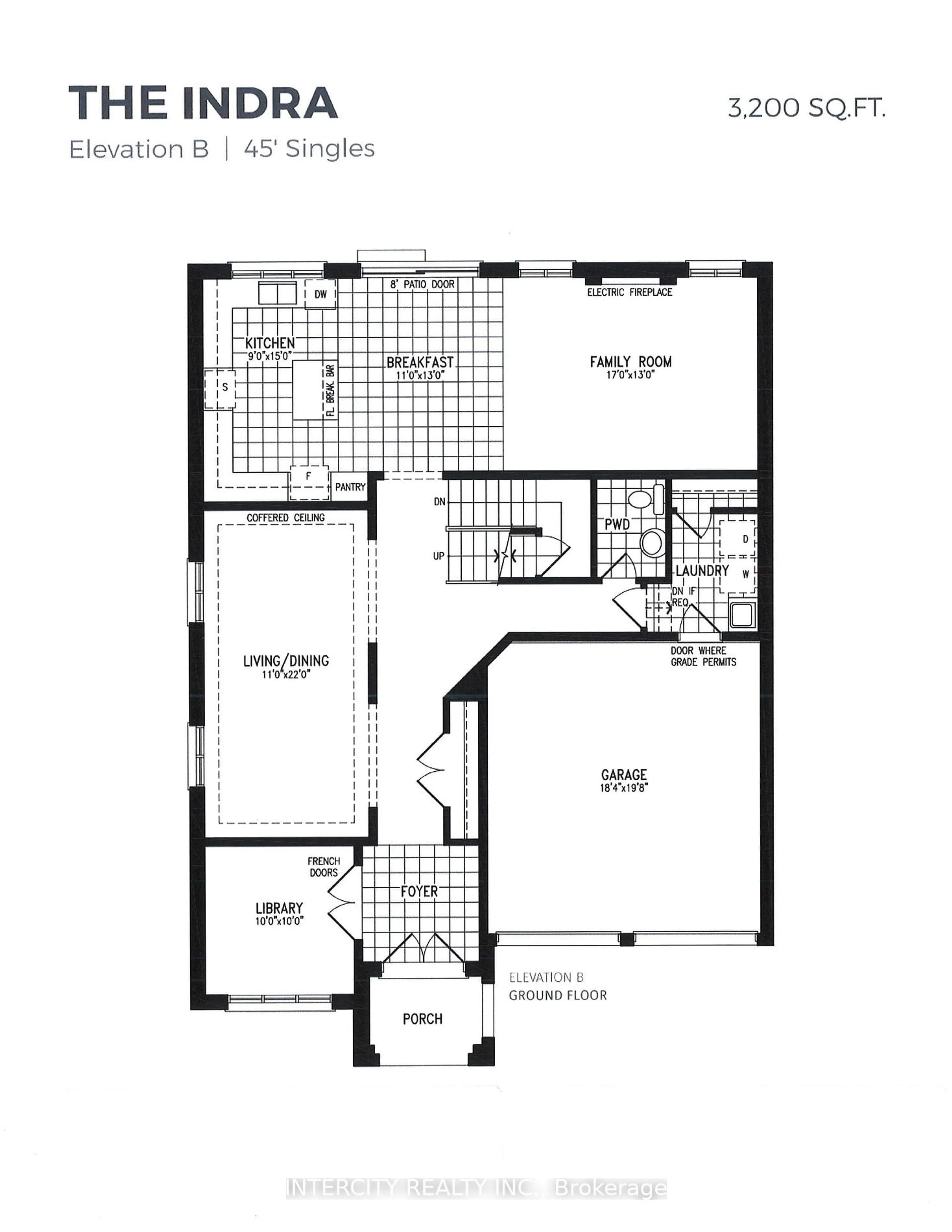 Floor plan for 331 Seaview Hts, East Gwillimbury Ontario L9N 0Z1