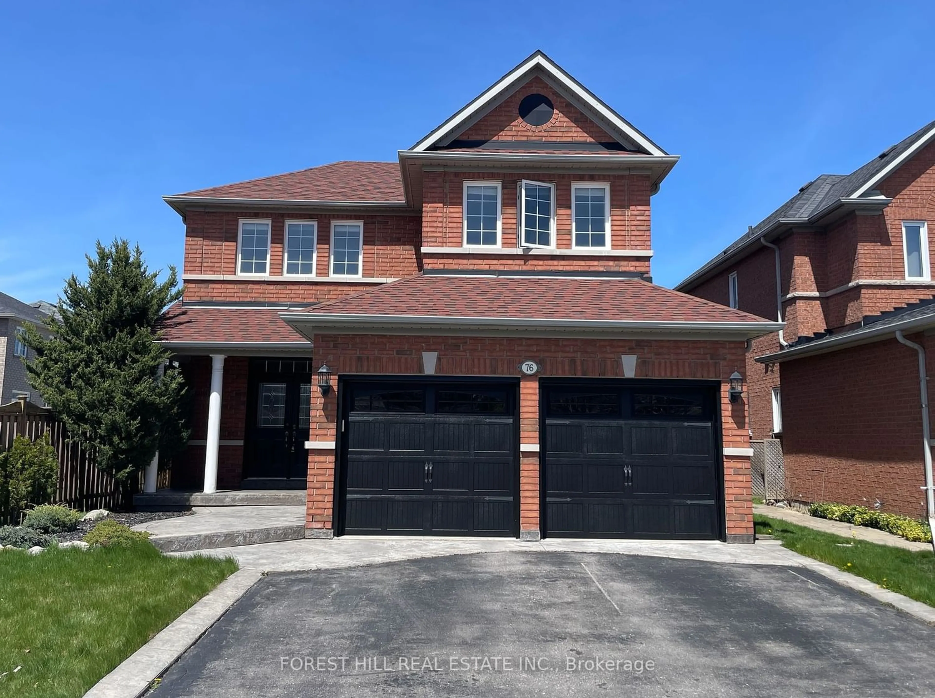 Home with brick exterior material for 76 Deerwood Cres, Richmond Hill Ontario L4E 4B4