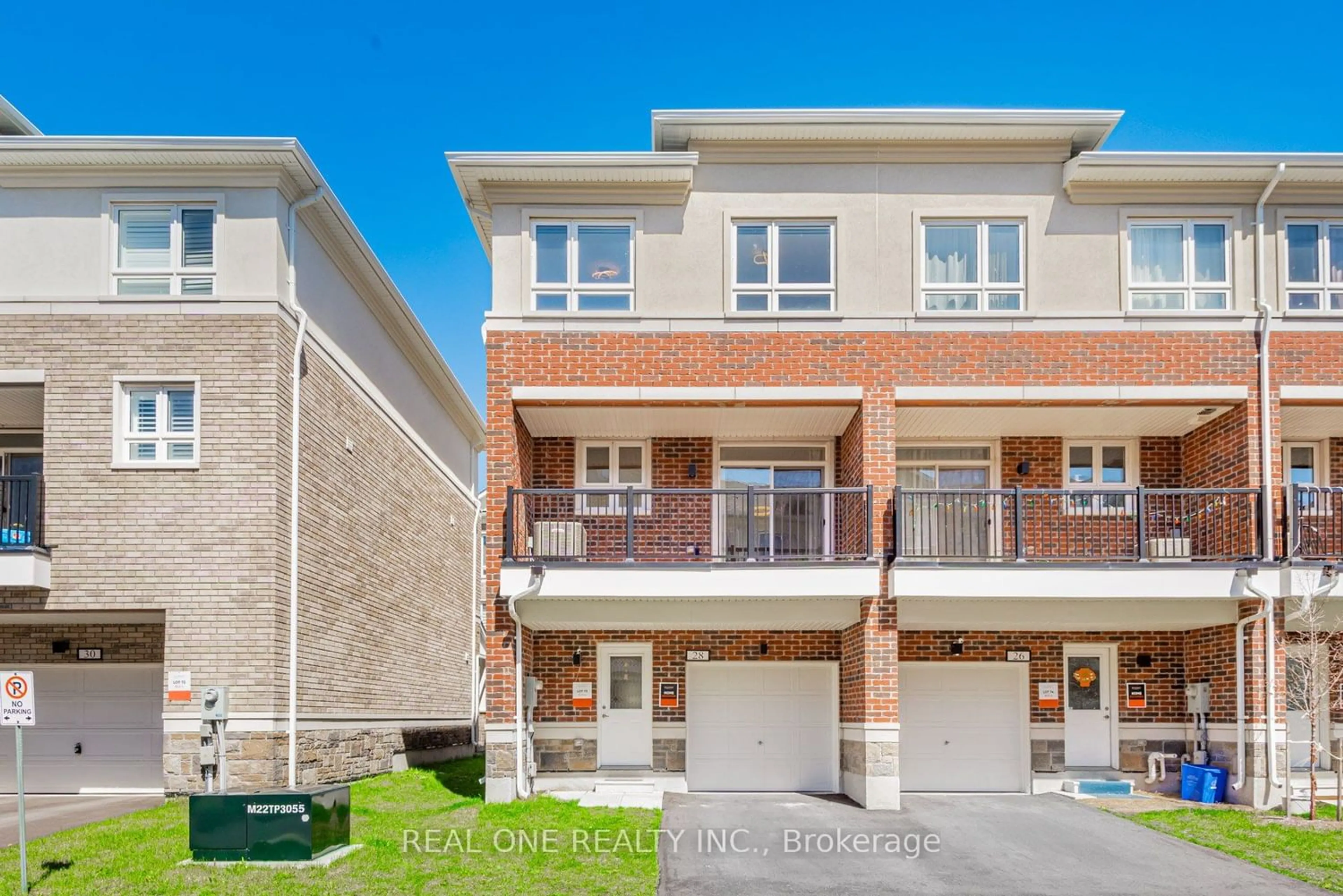 A pic from exterior of the house or condo for 28 Massachusetts Lane, Markham Ontario L6E 0V6