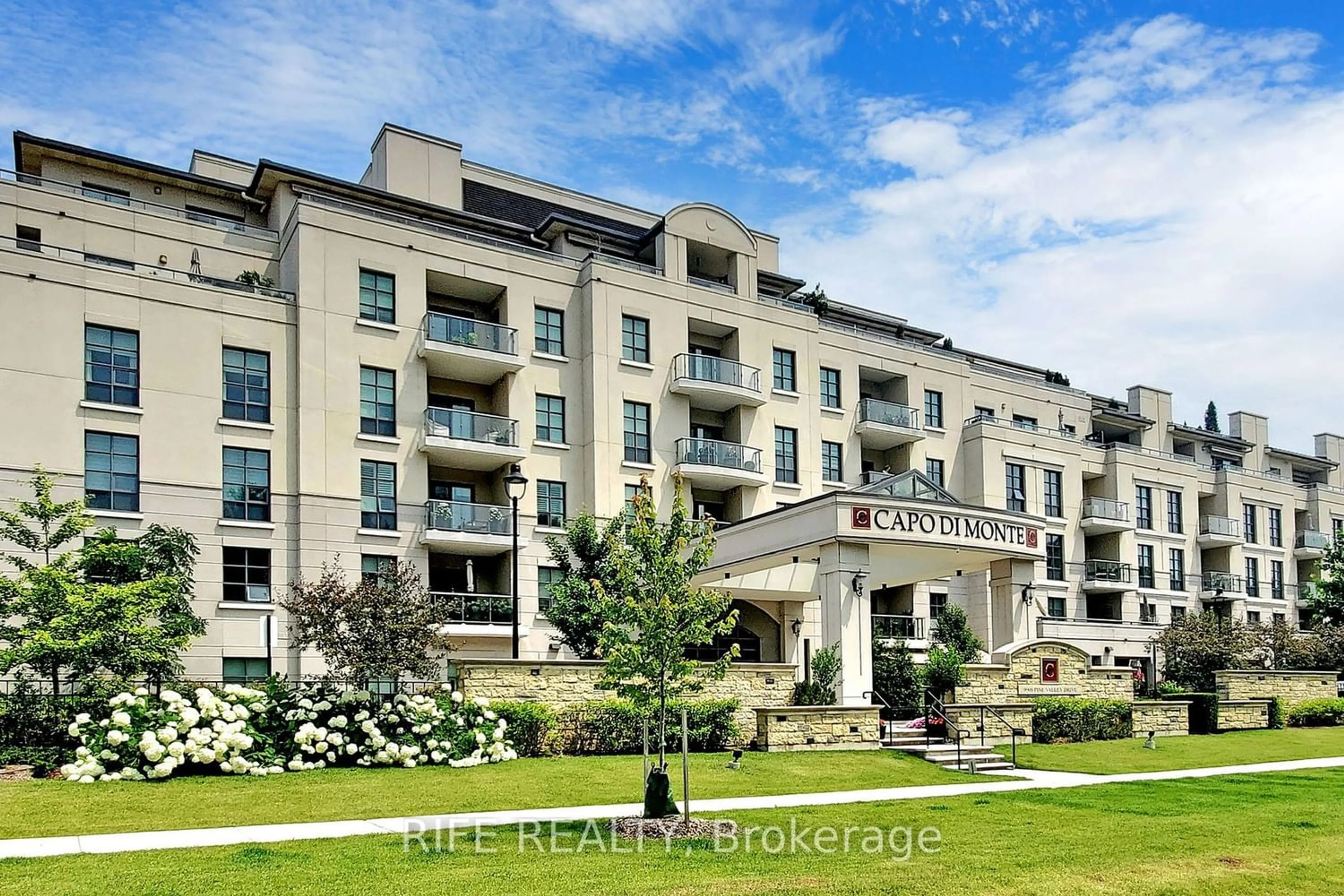 A pic from exterior of the house or condo for 9909 Pine Valley Dr #215, Vaughan Ontario L4H 4M1