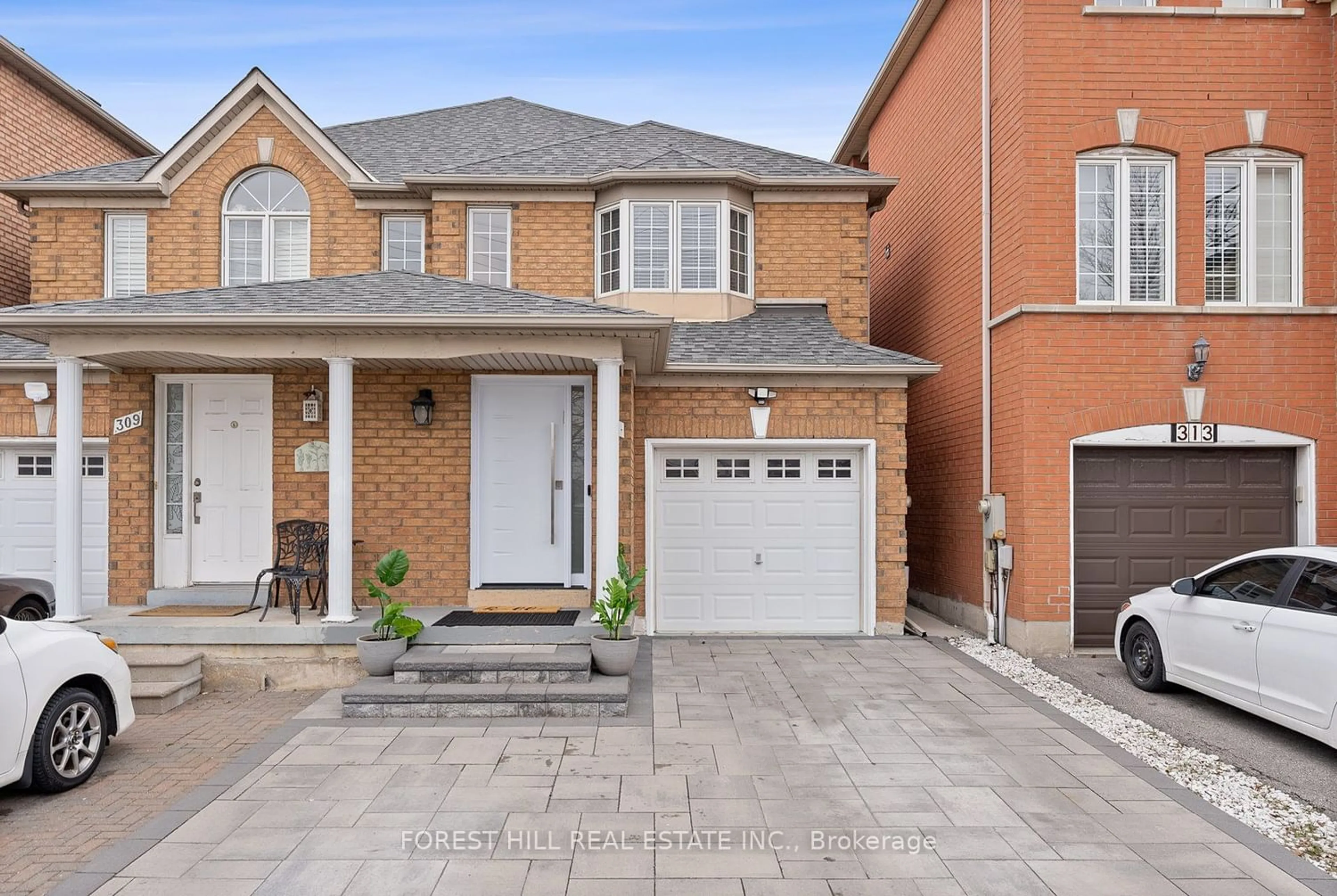 Home with brick exterior material for 311 Yellowood Circ, Vaughan Ontario L4J 8L8