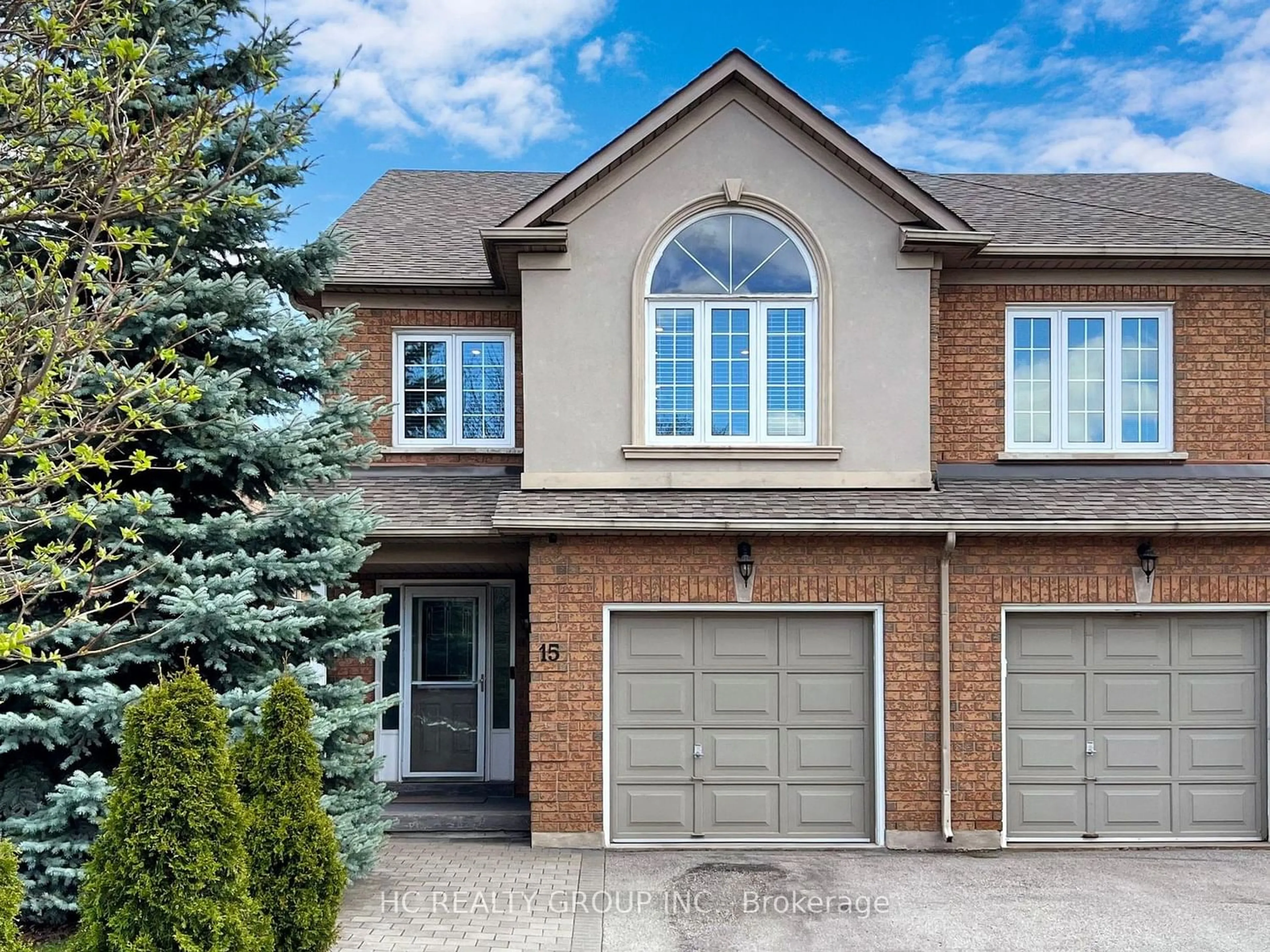 Home with brick exterior material for 15 Rockview Gdns, Vaughan Ontario L4K 4W4