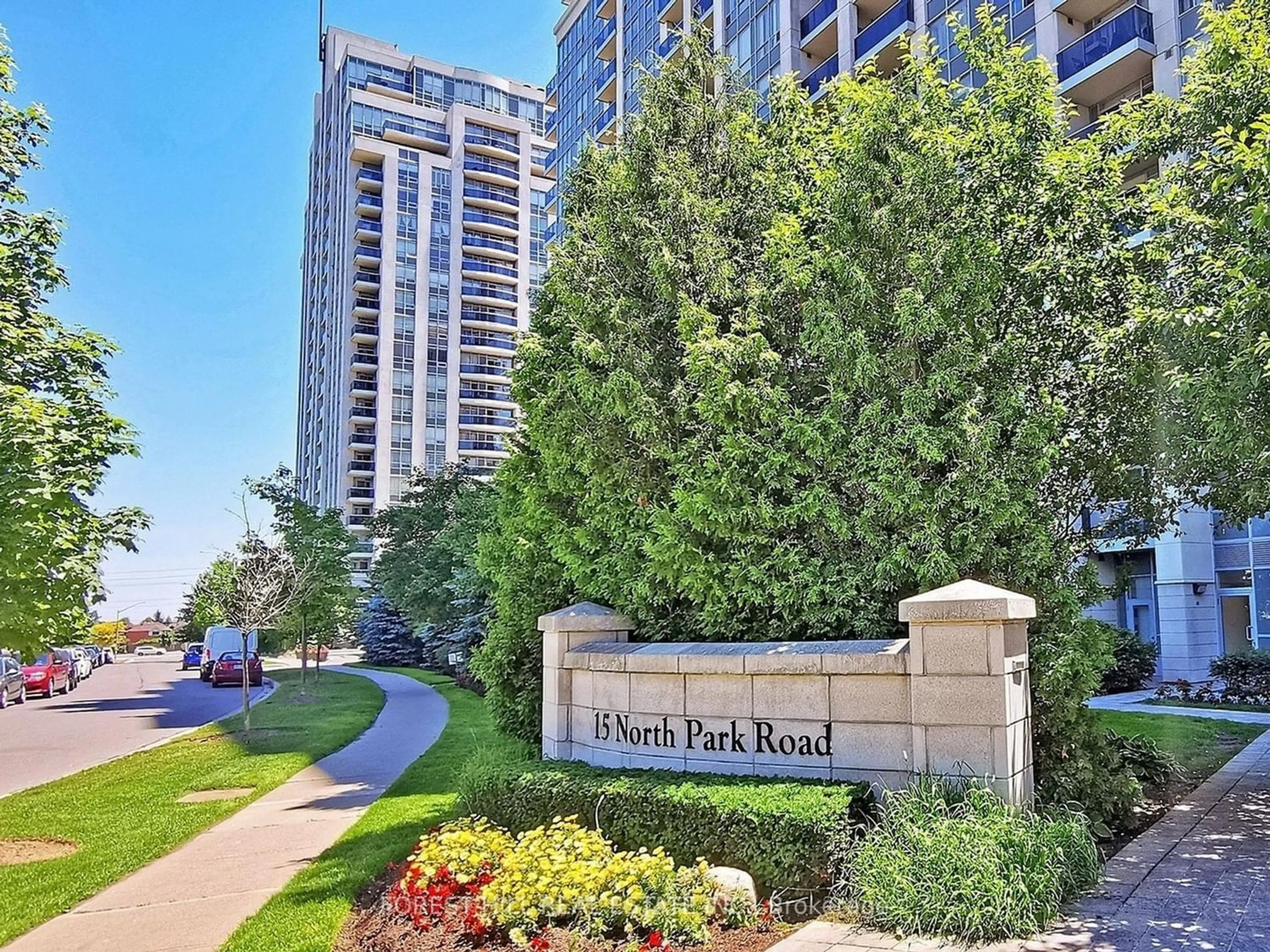 A pic from exterior of the house or condo for 15 North Park Rd #1103, Vaughan Ontario L4J 0A1