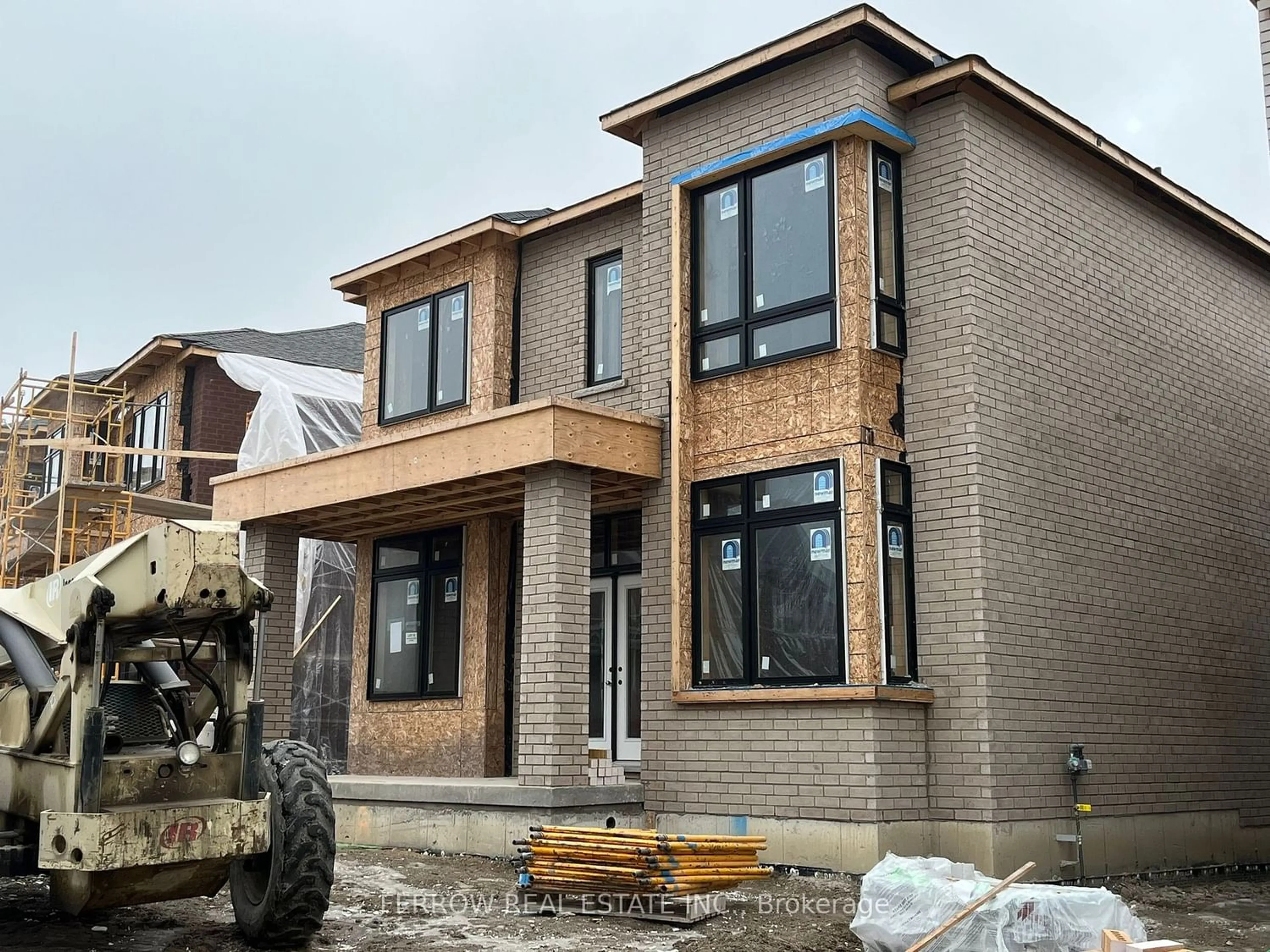 Home with brick exterior material for 595 Riverlands Ave, Markham Ontario L6V 0V5