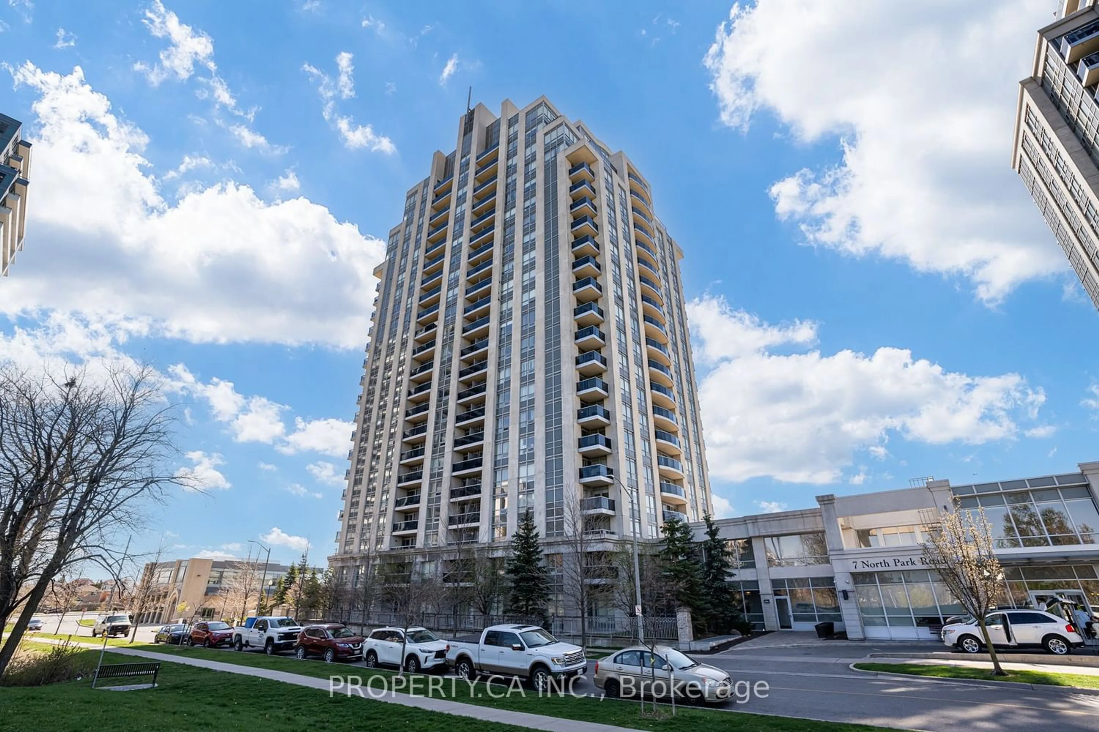 A pic from exterior of the house or condo for 7 North Park Rd #1005, Vaughan Ontario L4J 0C9