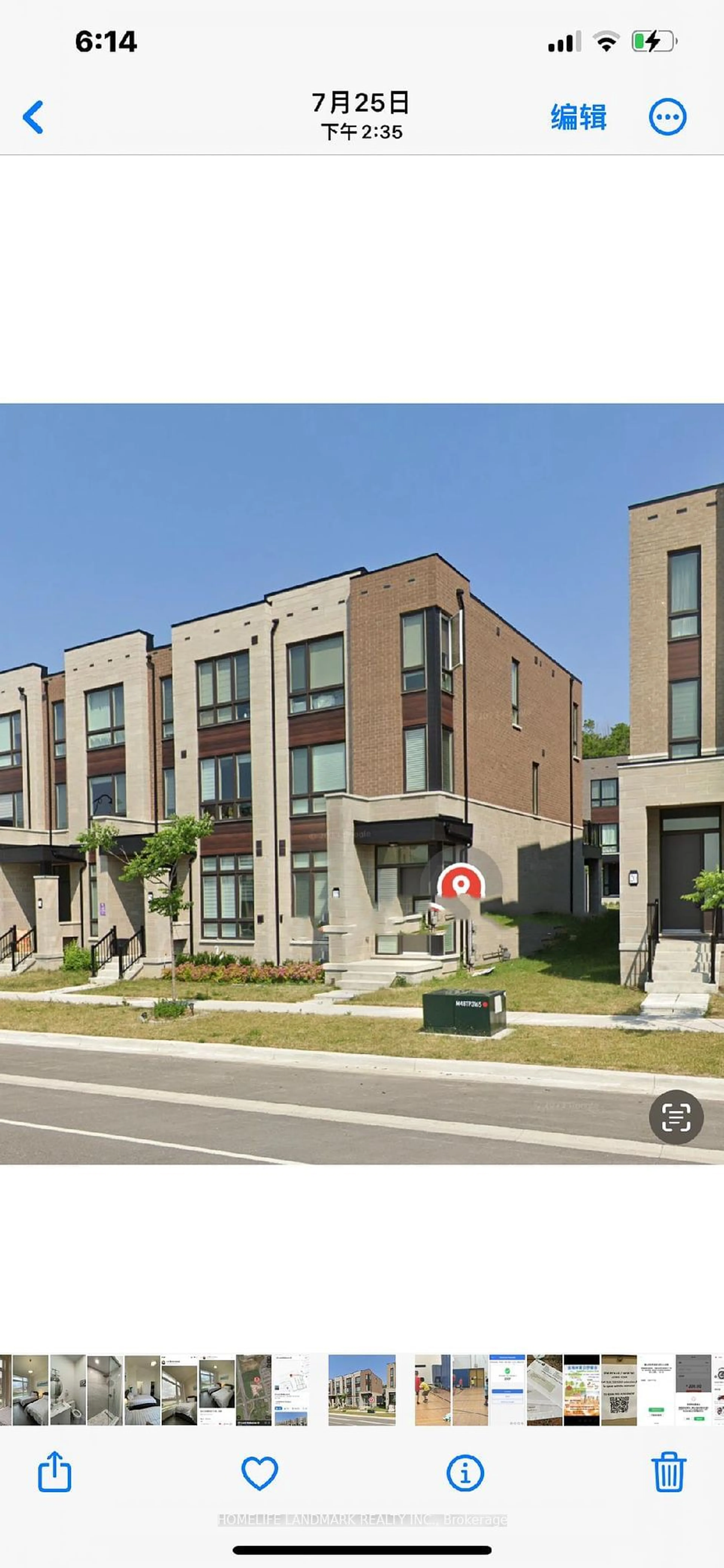 A pic from exterior of the house or condo for 22 Lord Melborne St, Markham Ontario L6C 0Z5