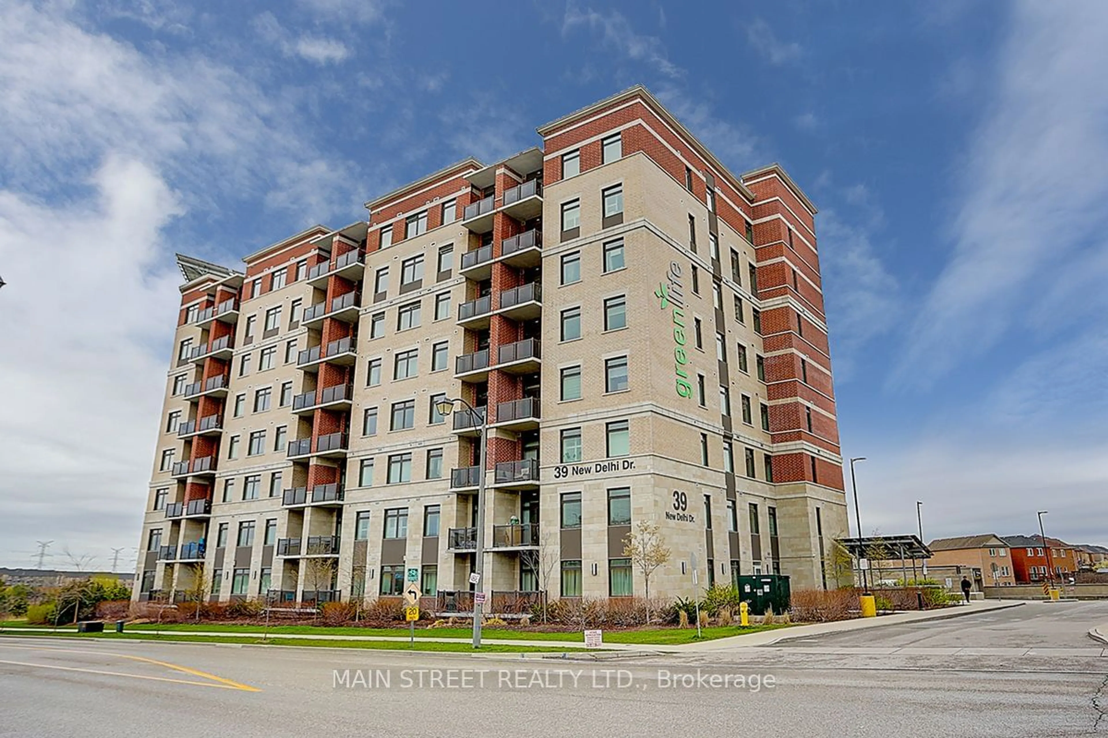A pic from exterior of the house or condo for 39 New Delhi Dr #105, Markham Ontario L3S 0E1