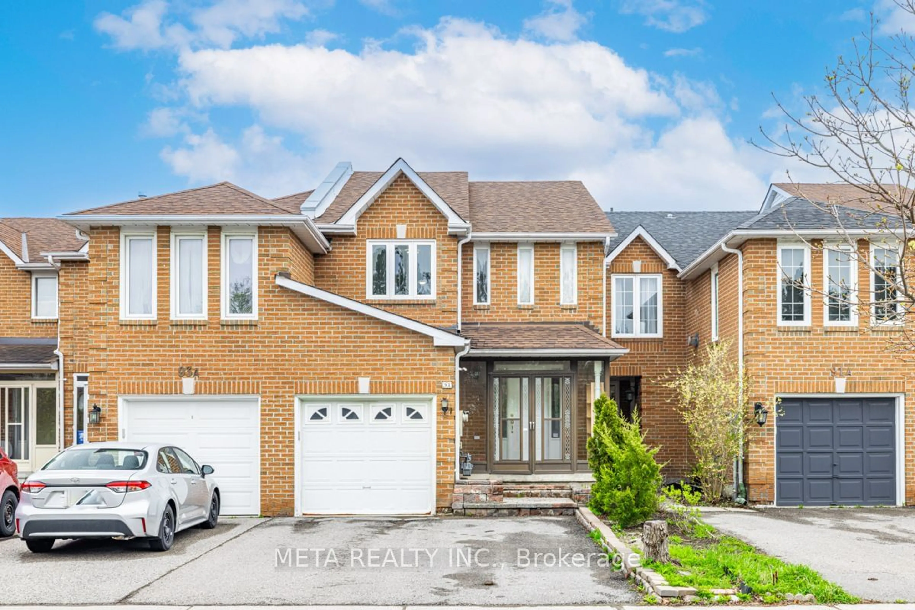 Home with brick exterior material for 93 Rose Branch Dr, Richmond Hill Ontario L4S 1J5