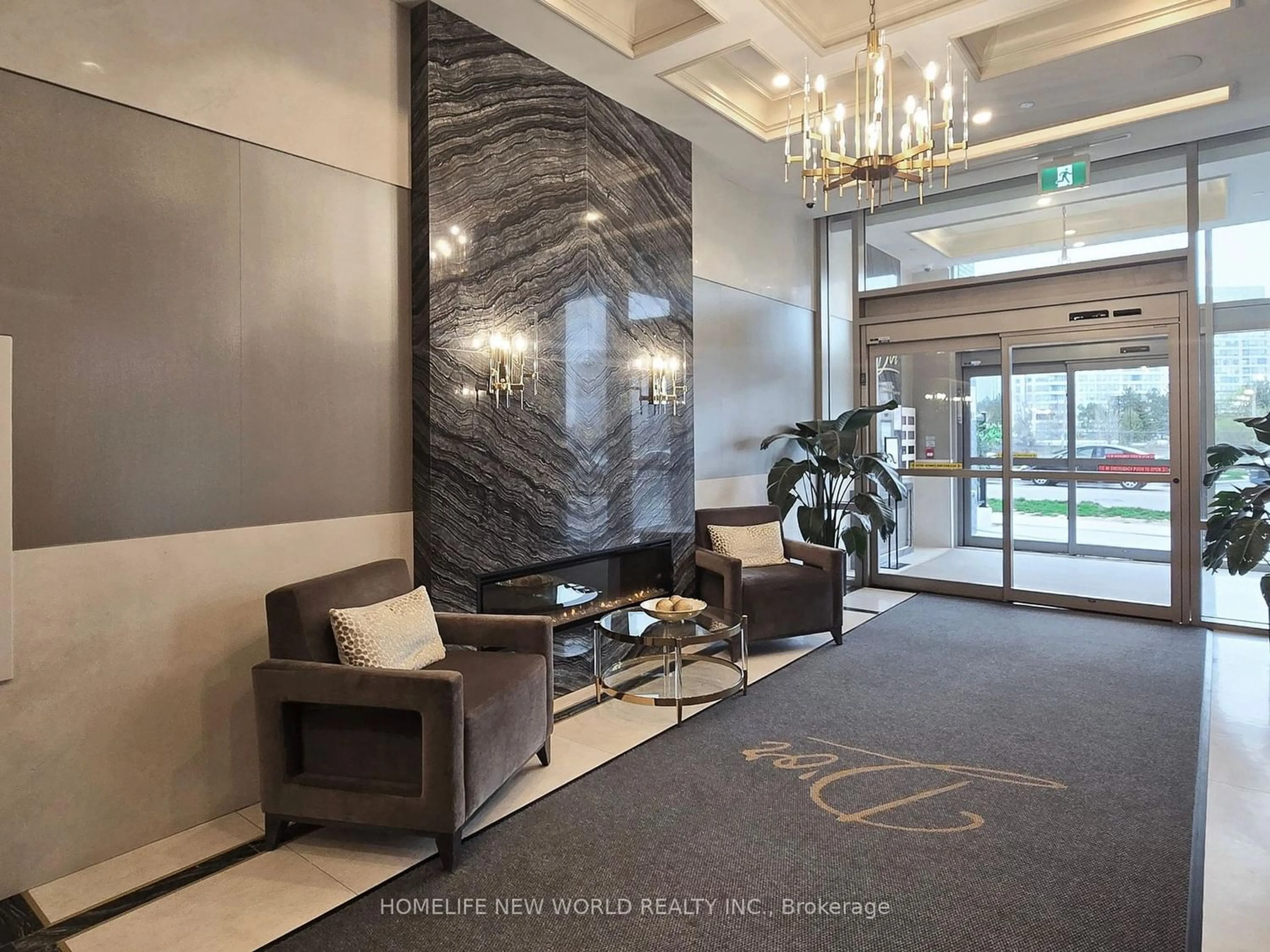 Indoor lobby for 20 Gatineau Dr #807, Vaughan Ontario L4J 0A3