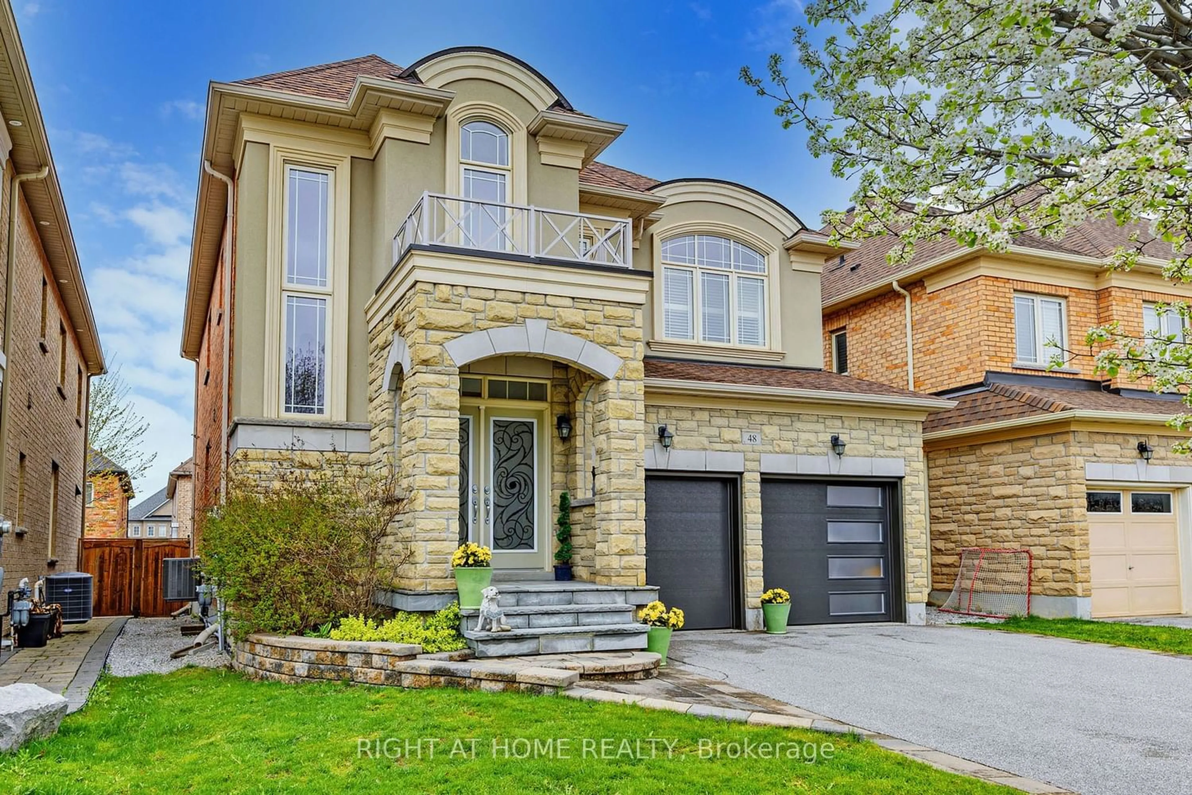 Home with brick exterior material for 48 Headwind Blvd, Vaughan Ontario L4H 3R9