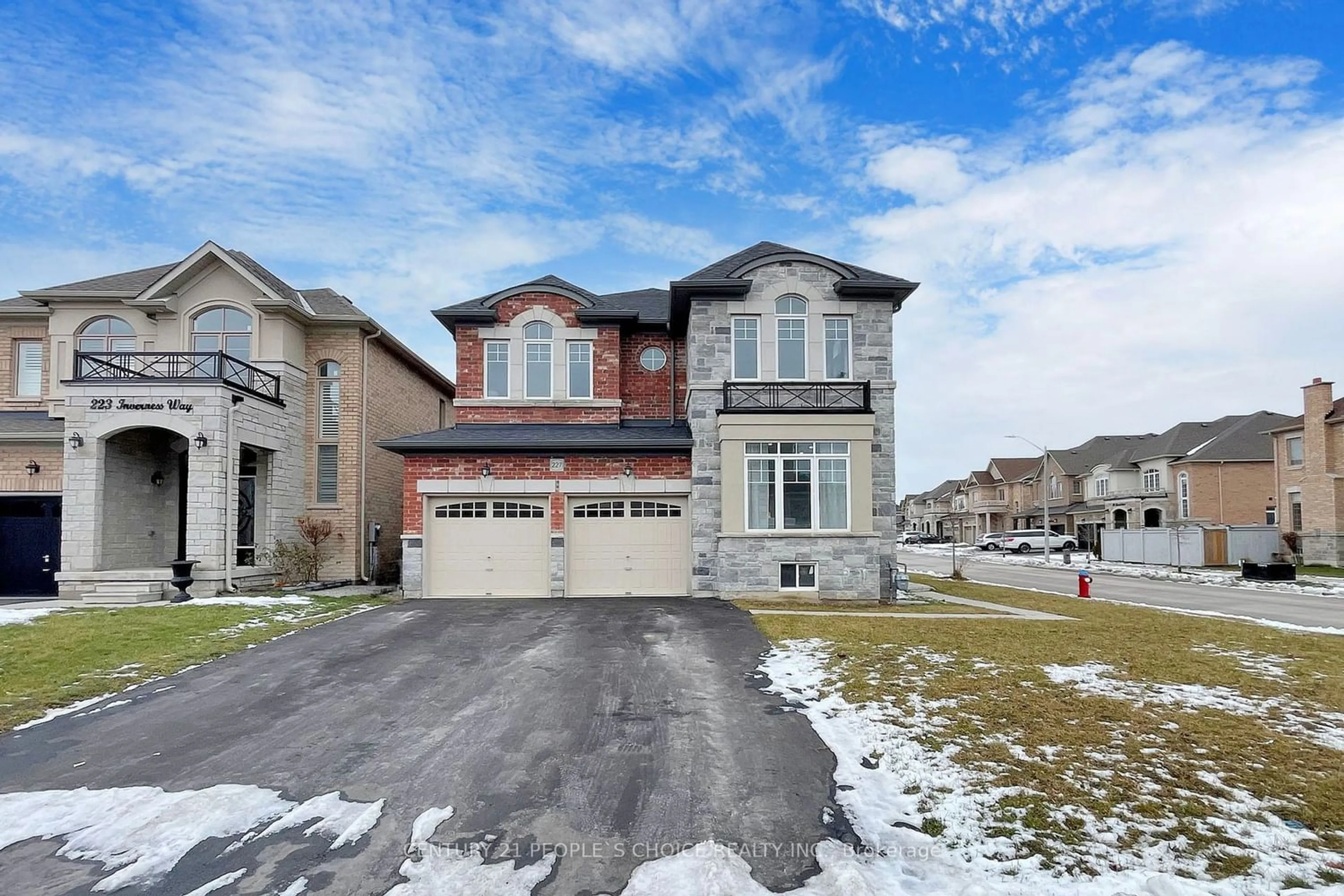 Frontside or backside of a home for 227 Inverness Way, Bradford West Gwillimbury Ontario L3Z 0W6