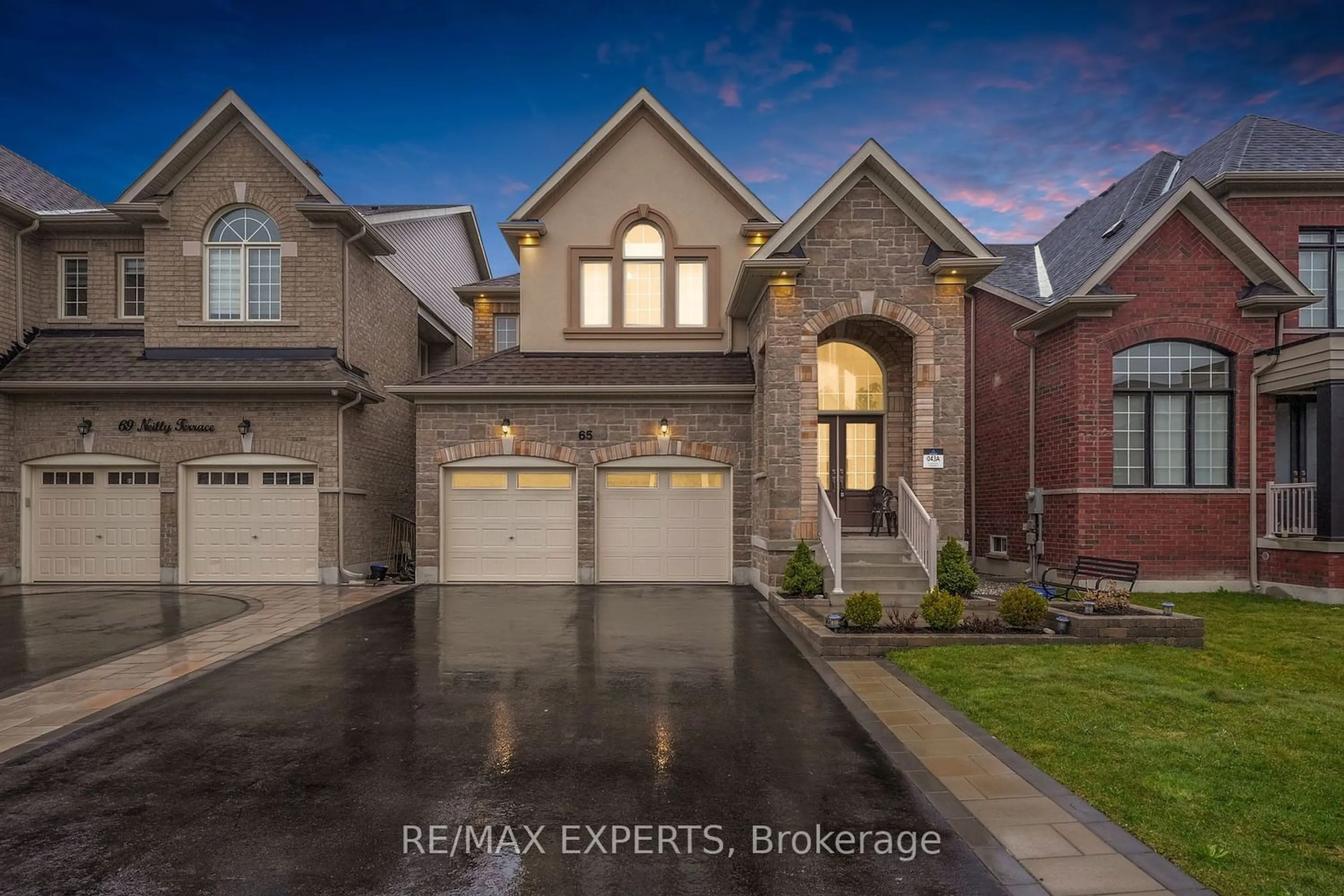 Home with brick exterior material for 65 Neilly Terr, Bradford West Gwillimbury Ontario L3Z 4L1