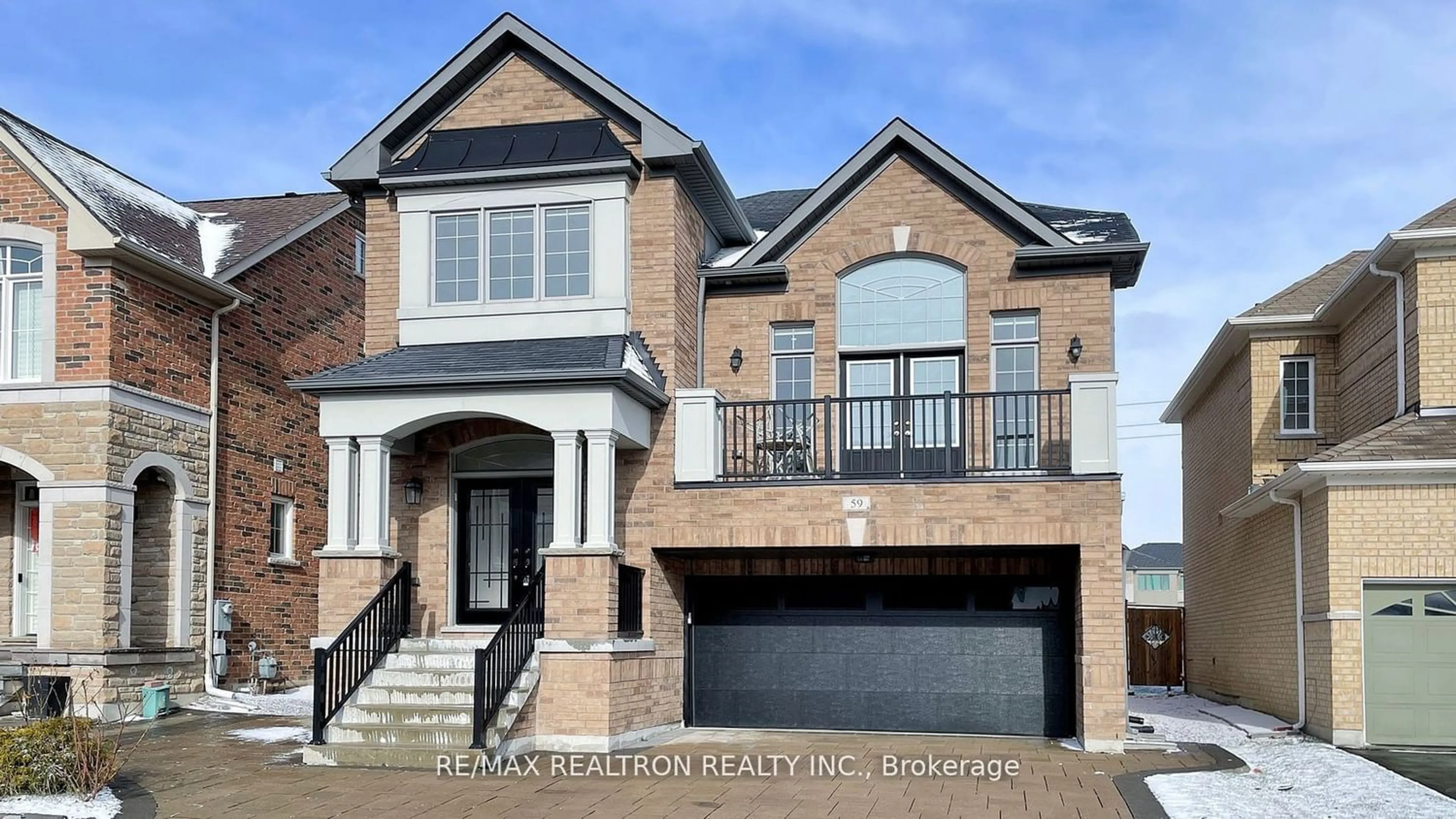 Home with brick exterior material for 59 James Joyce Dr, Markham Ontario L6C 0L7