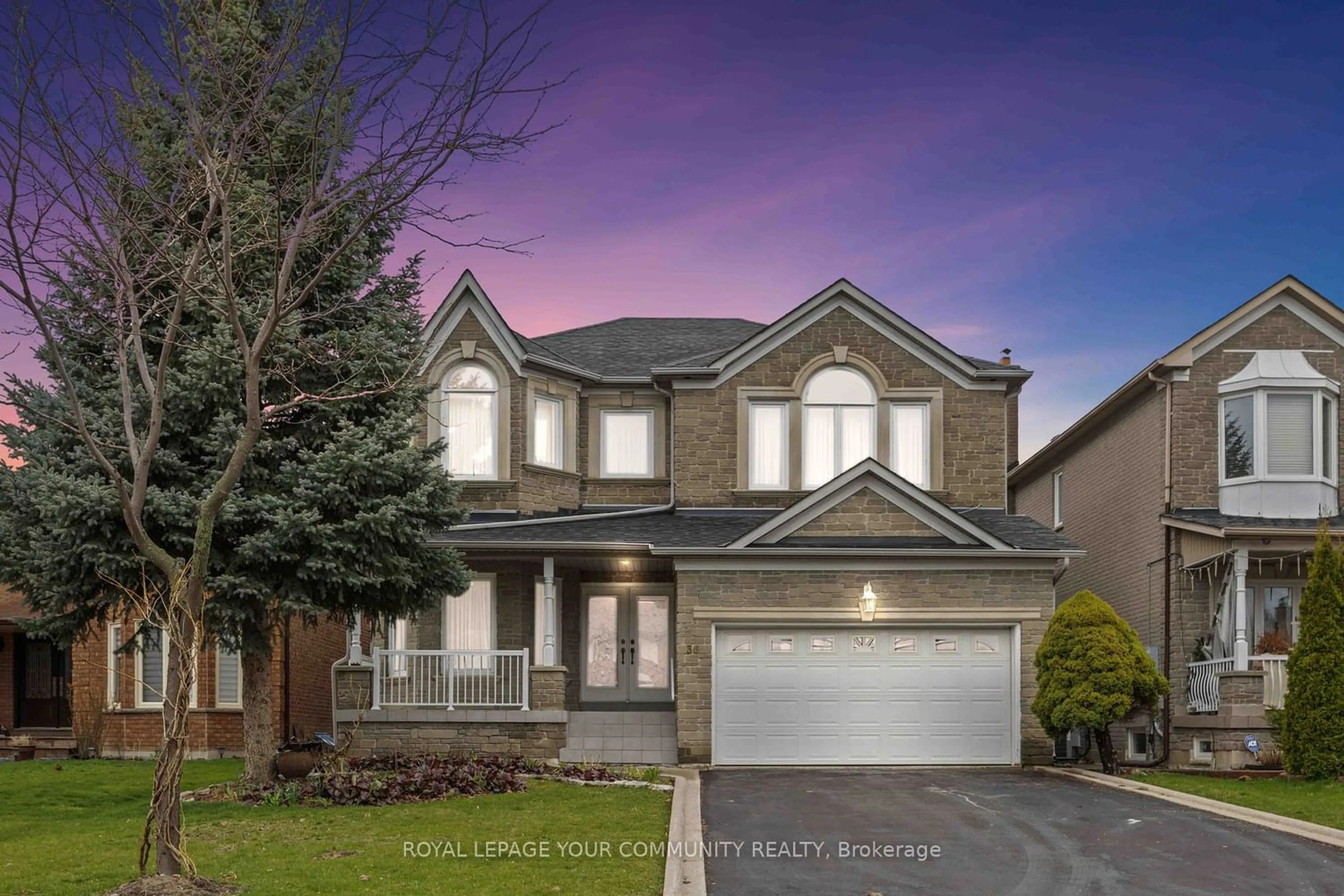 Frontside or backside of a home for 36 Oakdale Rd, Vaughan Ontario L6A 1J1