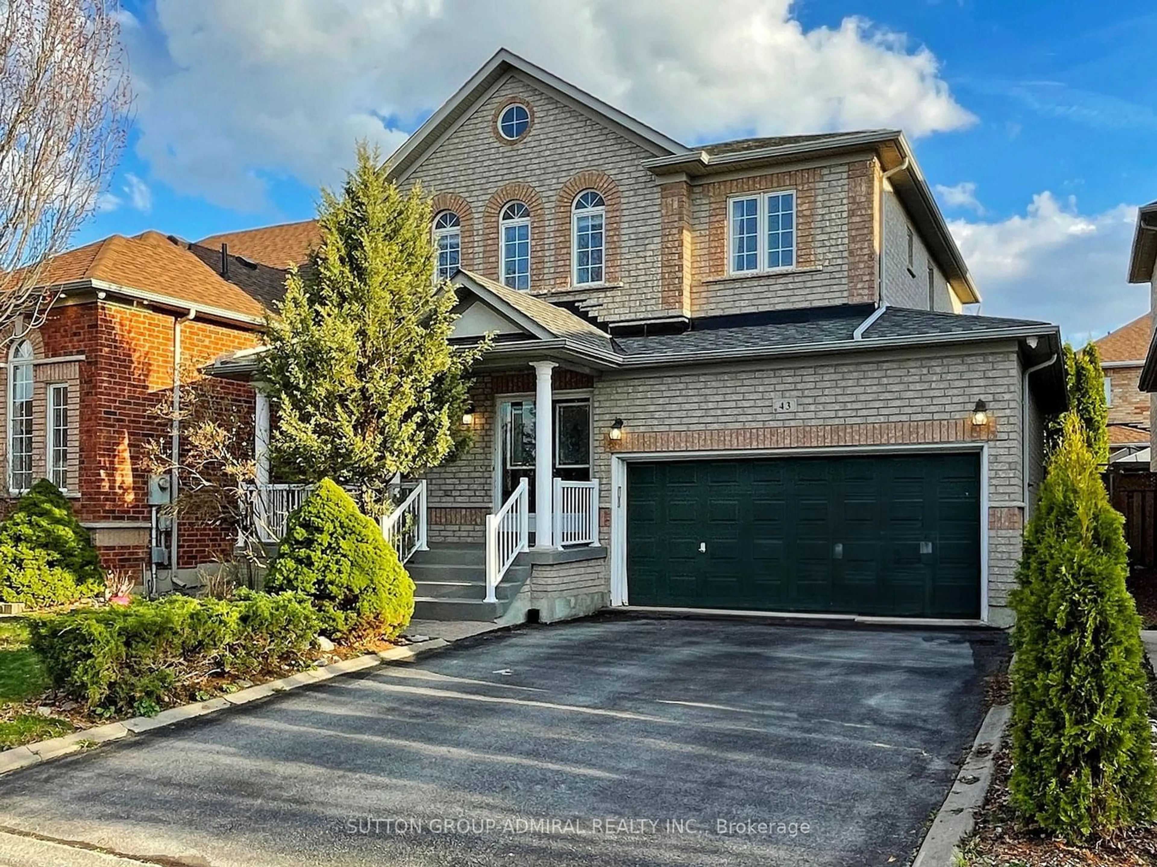 Home with brick exterior material for 43 Shadetree Cres, Vaughan Ontario L4H 1Y4