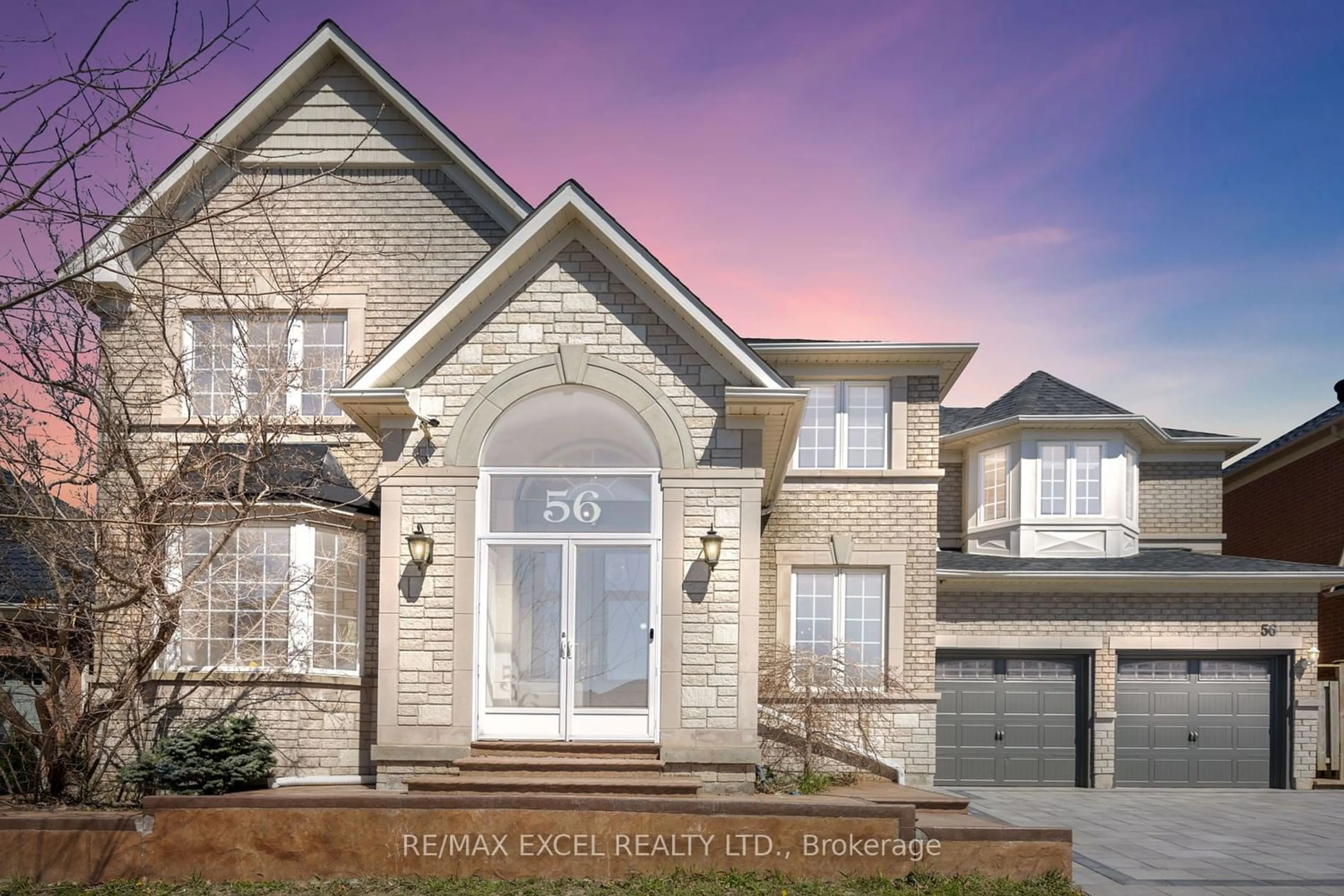 Home with brick exterior material for 56 Castlemore Ave, Markham Ontario L6C 2G2